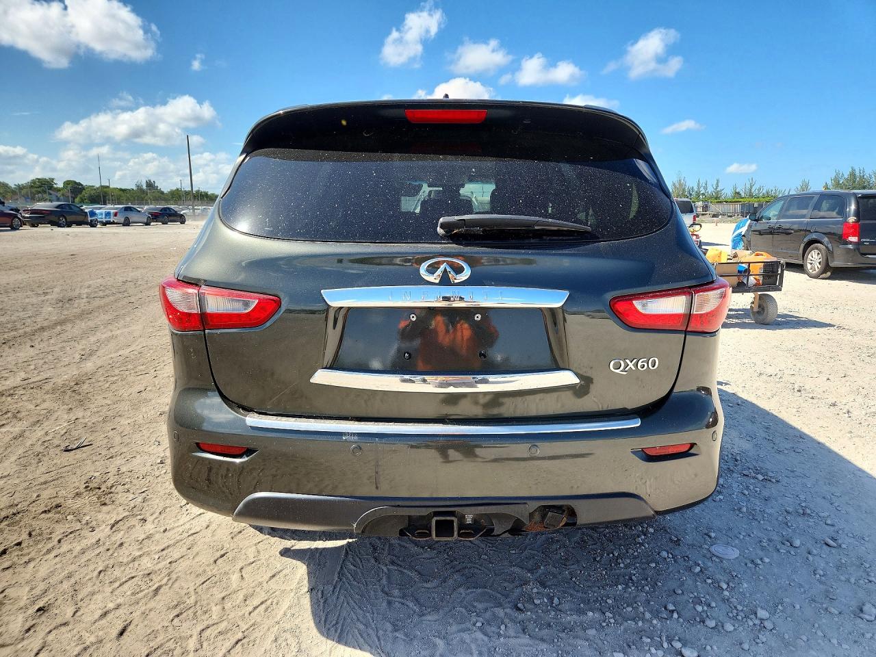 2015 Infiniti Qx60 Base Green vin: 5N1AL0MM9FC526395