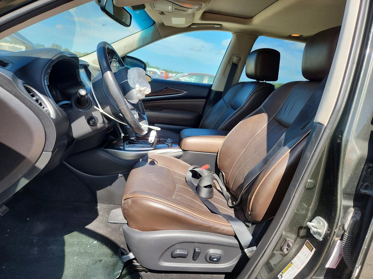 2015 Infiniti Qx60 Base Green vin: 5N1AL0MM9FC526395