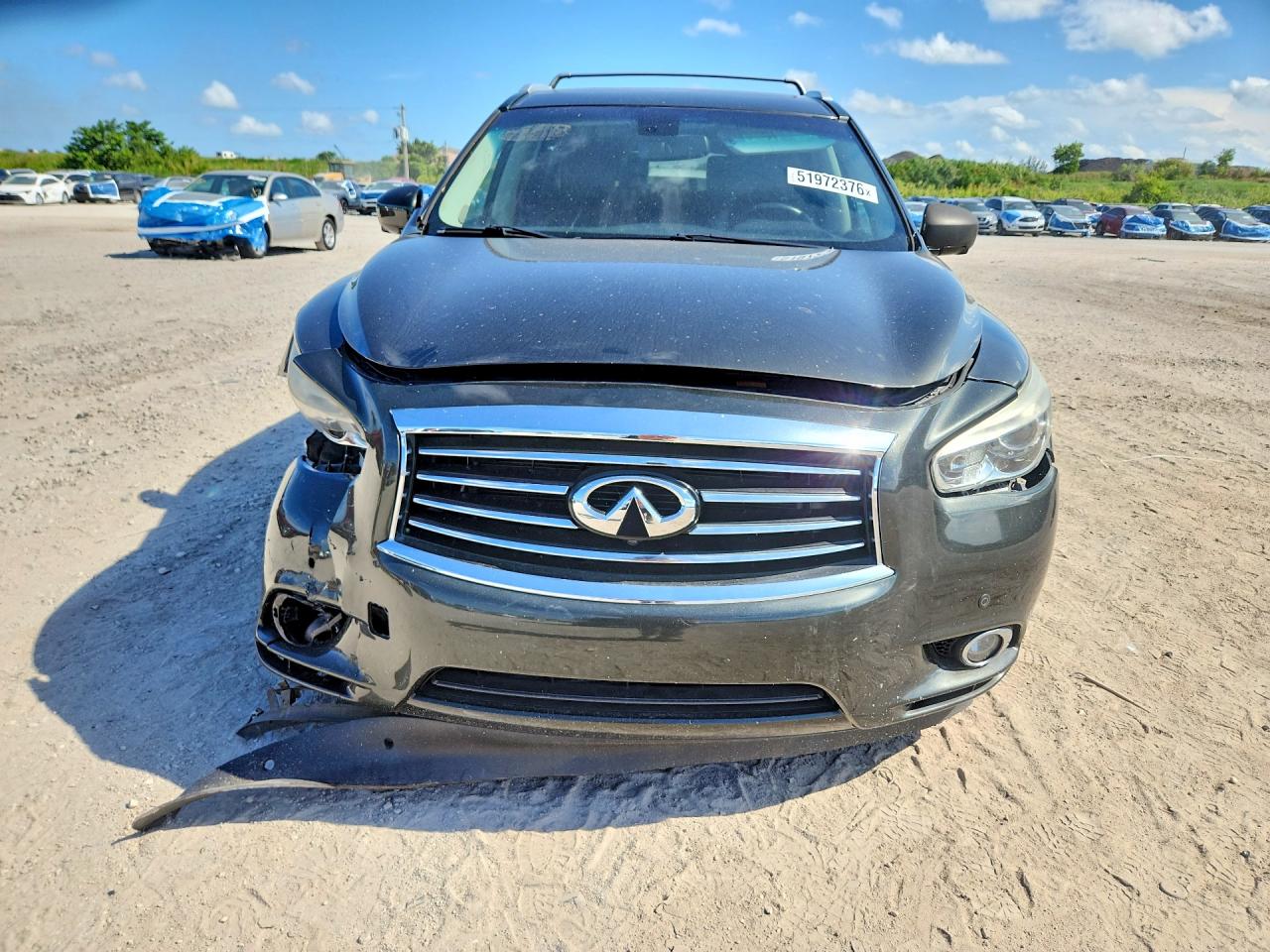 2015 Infiniti Qx60 Base Green vin: 5N1AL0MM9FC526395