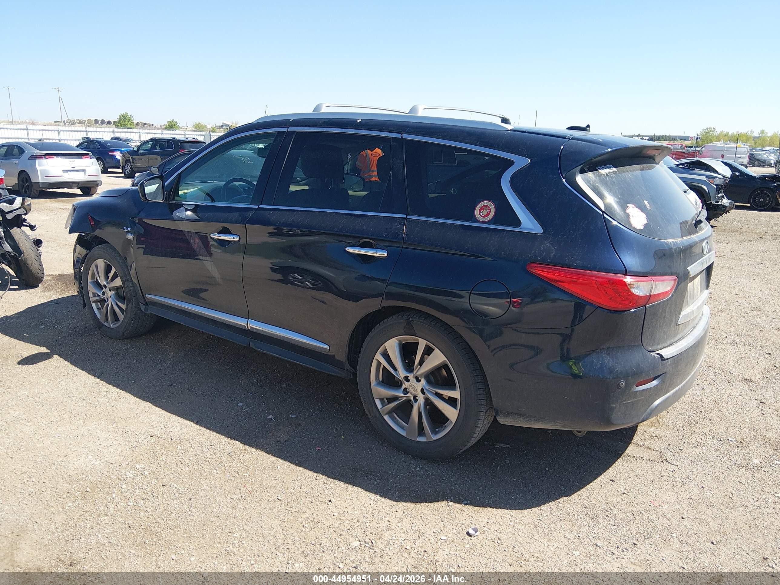 2015 Infiniti Qx60   Dark Blue vin: 5N1AL0MM9FC536697