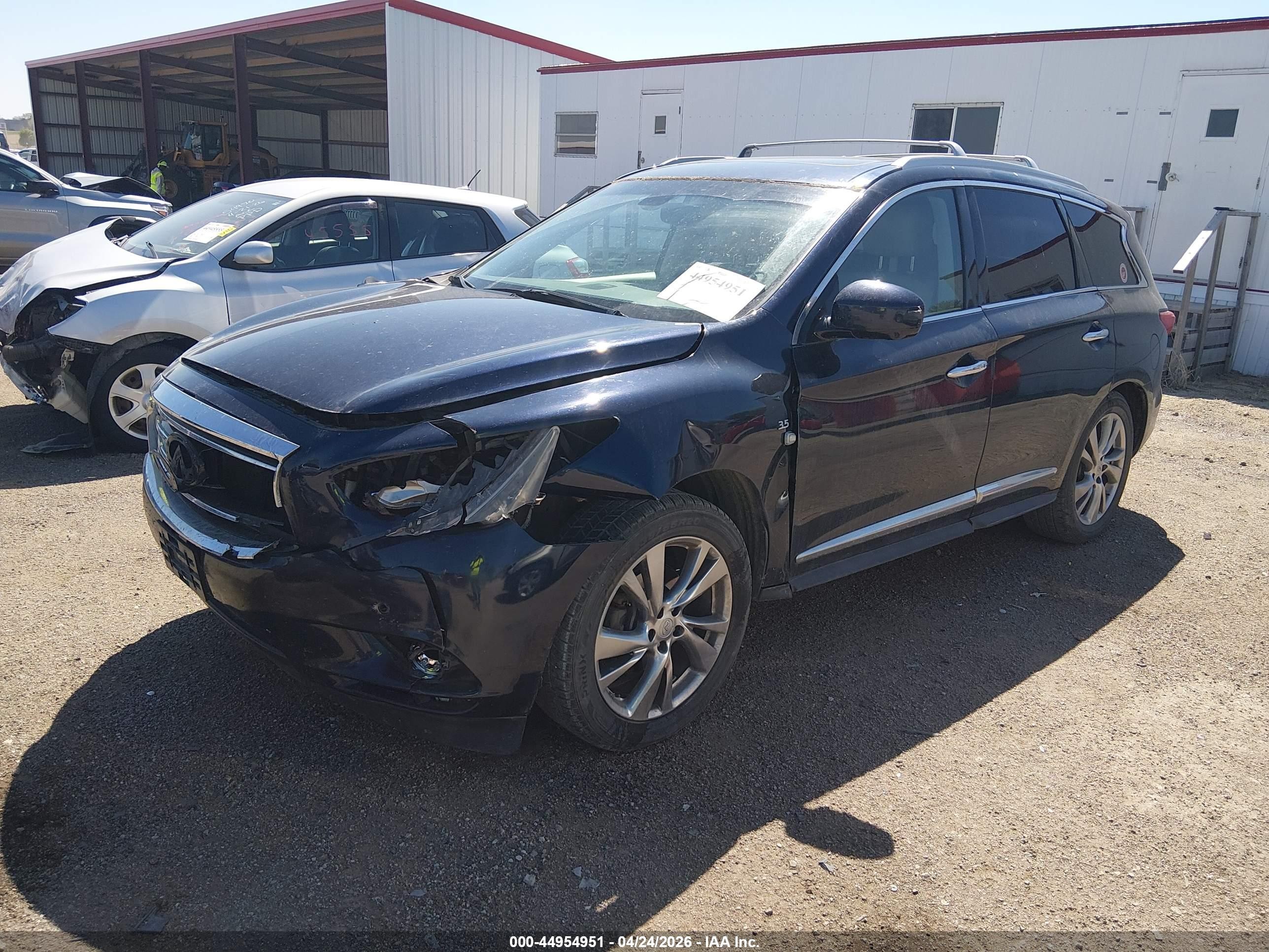 2015 Infiniti Qx60   Dark Blue vin: 5N1AL0MM9FC536697