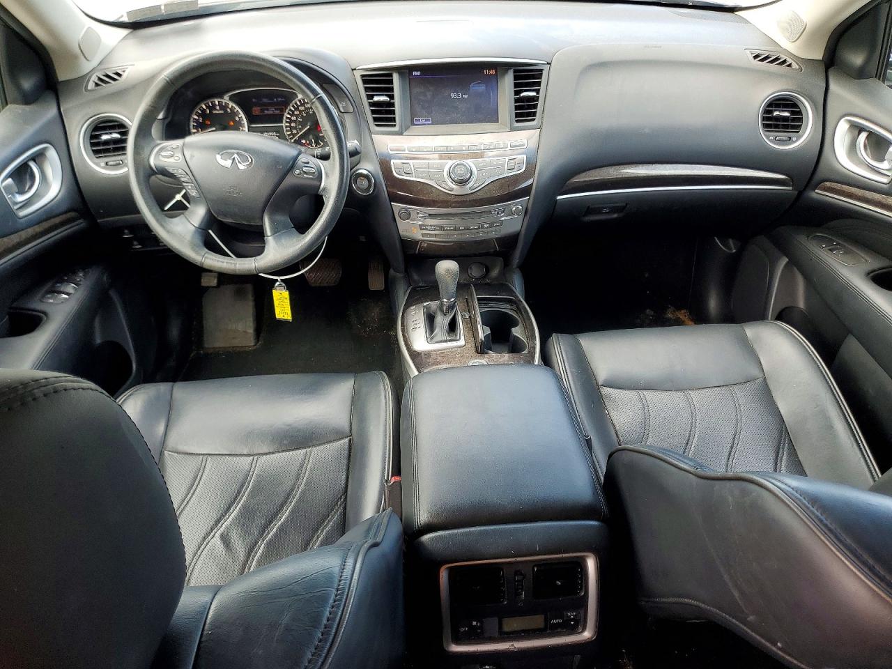 2015 Infiniti Qx60 Base Maroon vin: 5N1AL0MM9FC539194