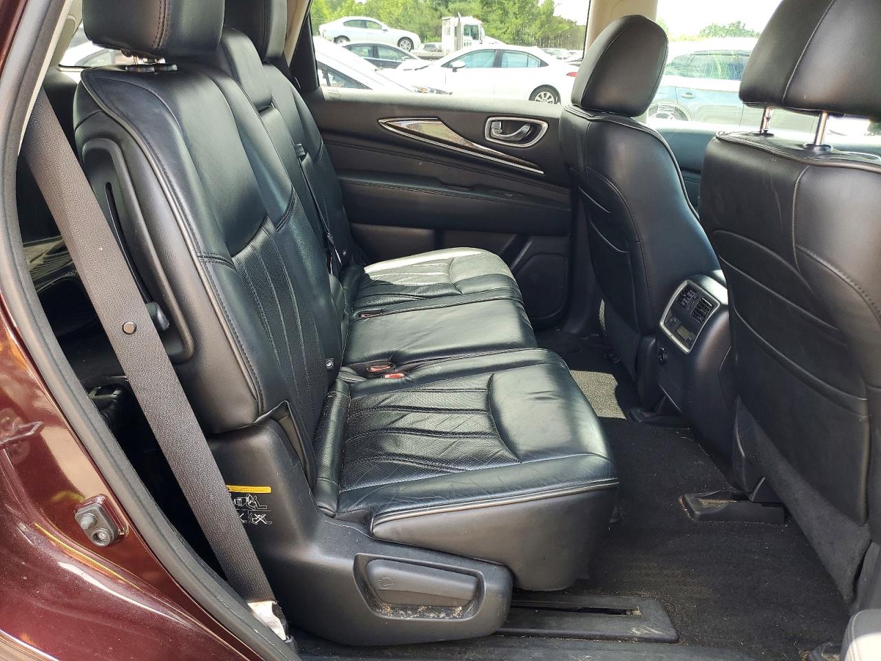 2015 Infiniti Qx60 Base Maroon vin: 5N1AL0MM9FC539194