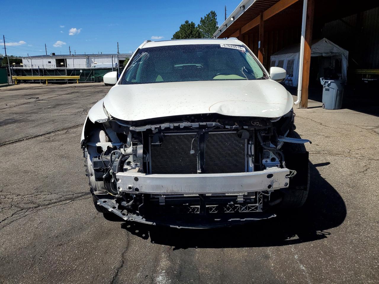 2015 Infiniti Qx60 Base Белый vin: 5N1AL0MM9FC541625