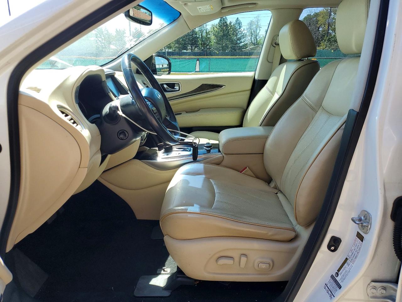2015 Infiniti Qx60 Base Белый vin: 5N1AL0MM9FC541625