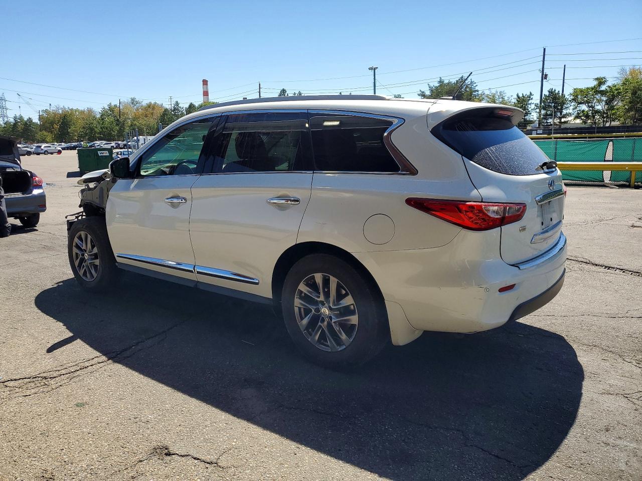 2015 Infiniti Qx60 Base Белый vin: 5N1AL0MM9FC541625
