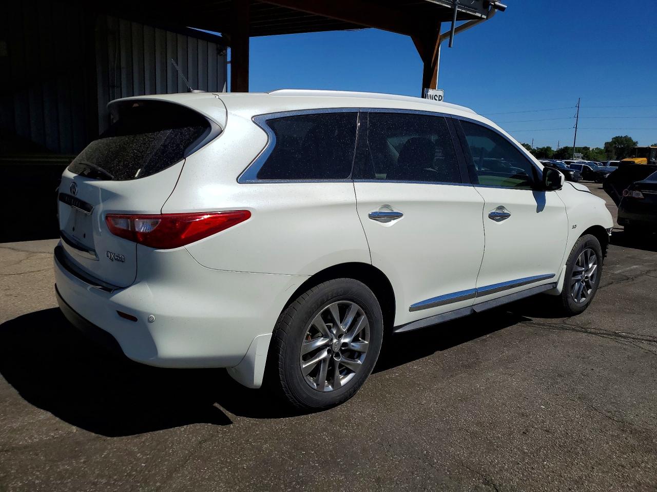2015 Infiniti Qx60 Base Белый vin: 5N1AL0MM9FC541625