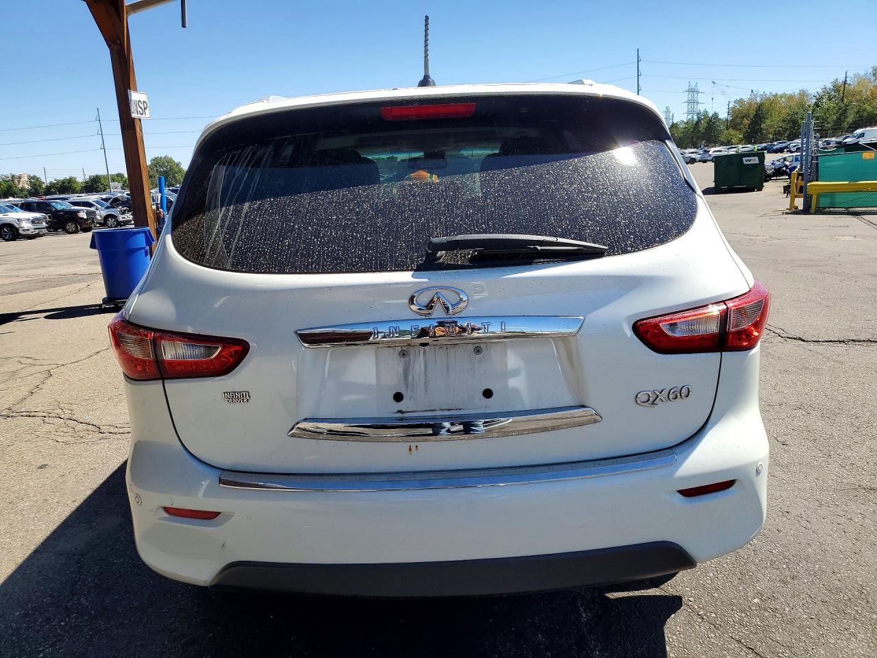 2015 Infiniti Qx60 Base Белый vin: 5N1AL0MM9FC541625