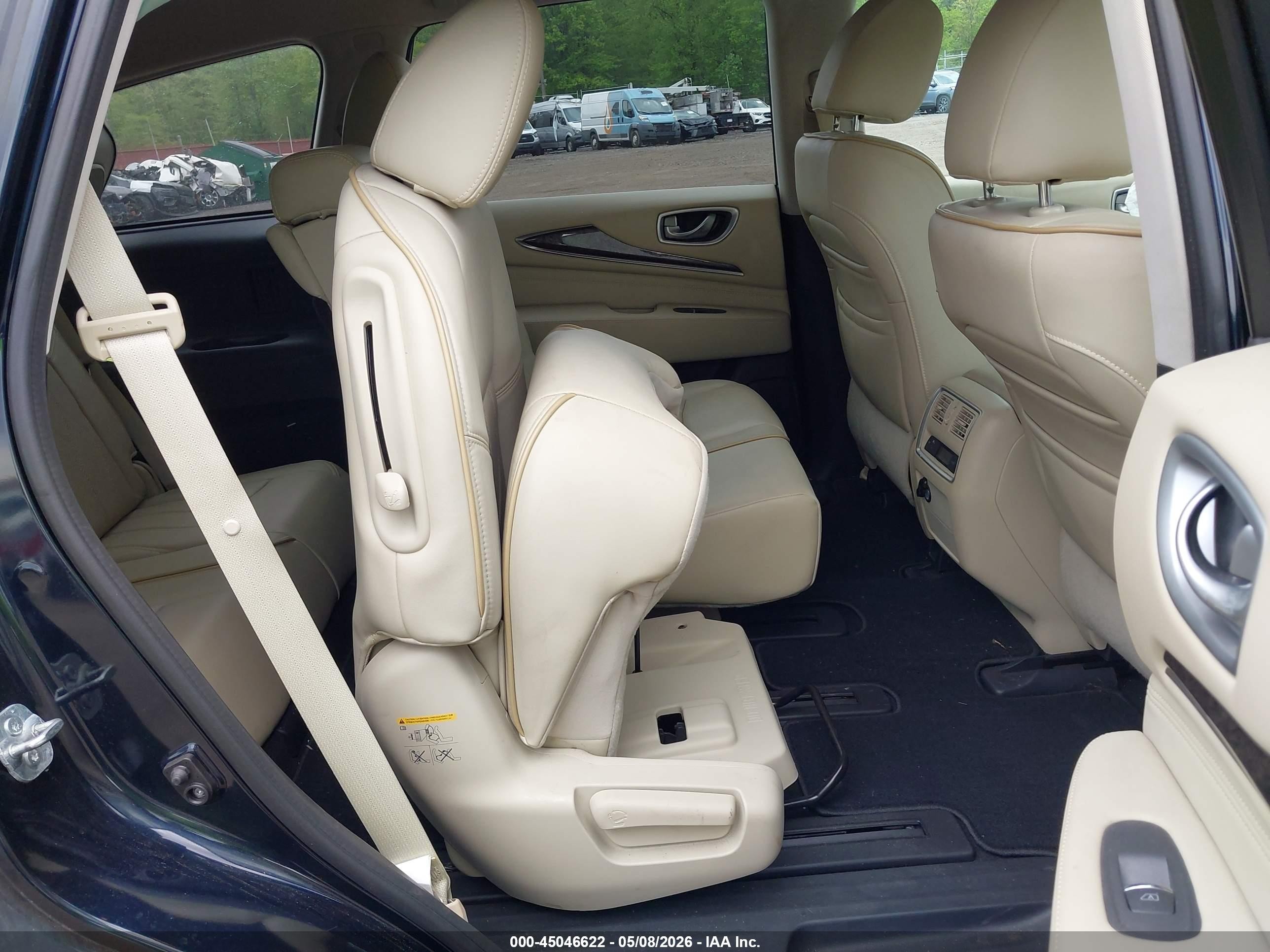 2015 Infiniti Qx60 Синий vin: 5N1AL0MM9FC544833
