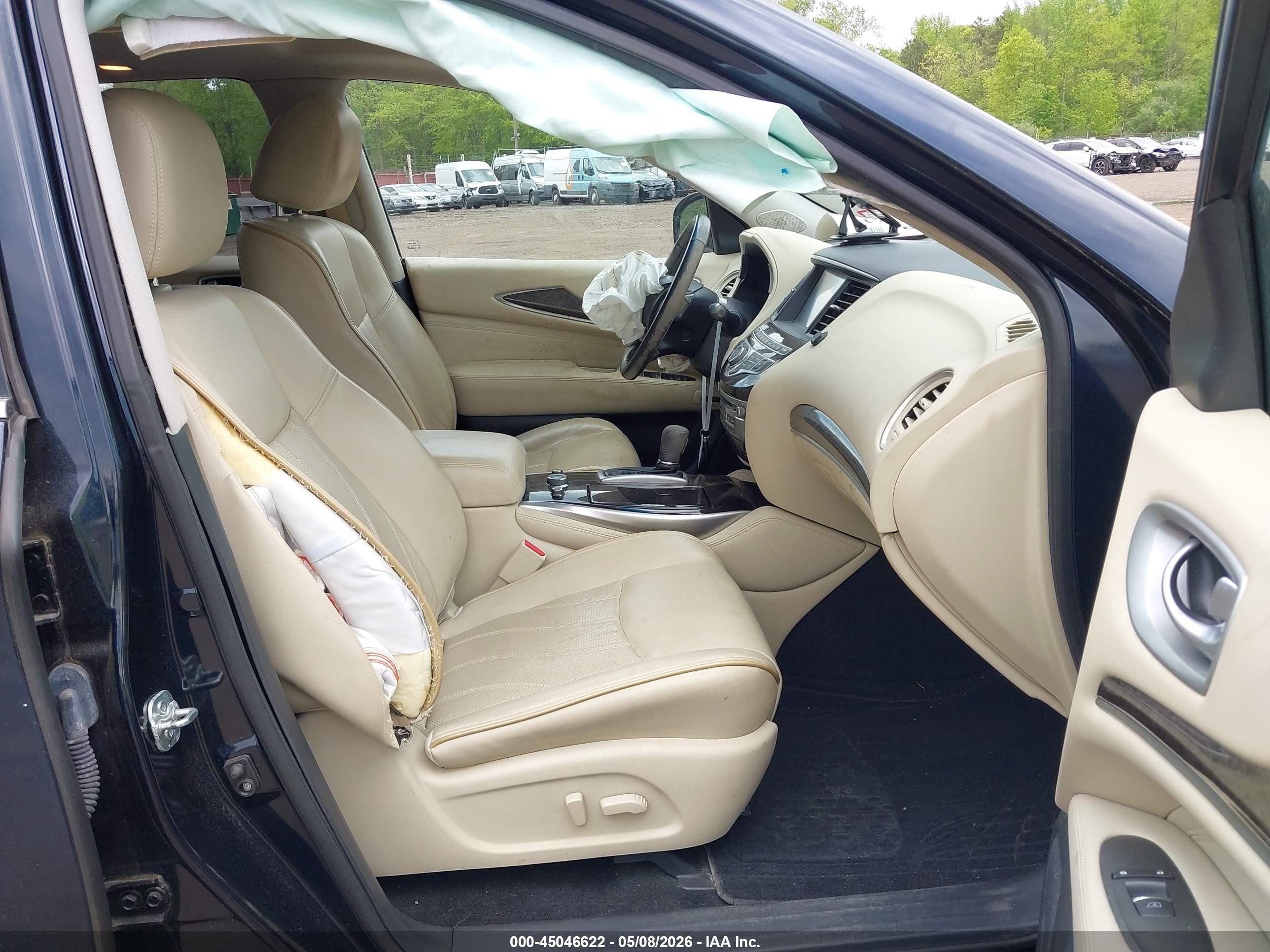 2015 Infiniti Qx60 Blue vin: 5N1AL0MM9FC544833