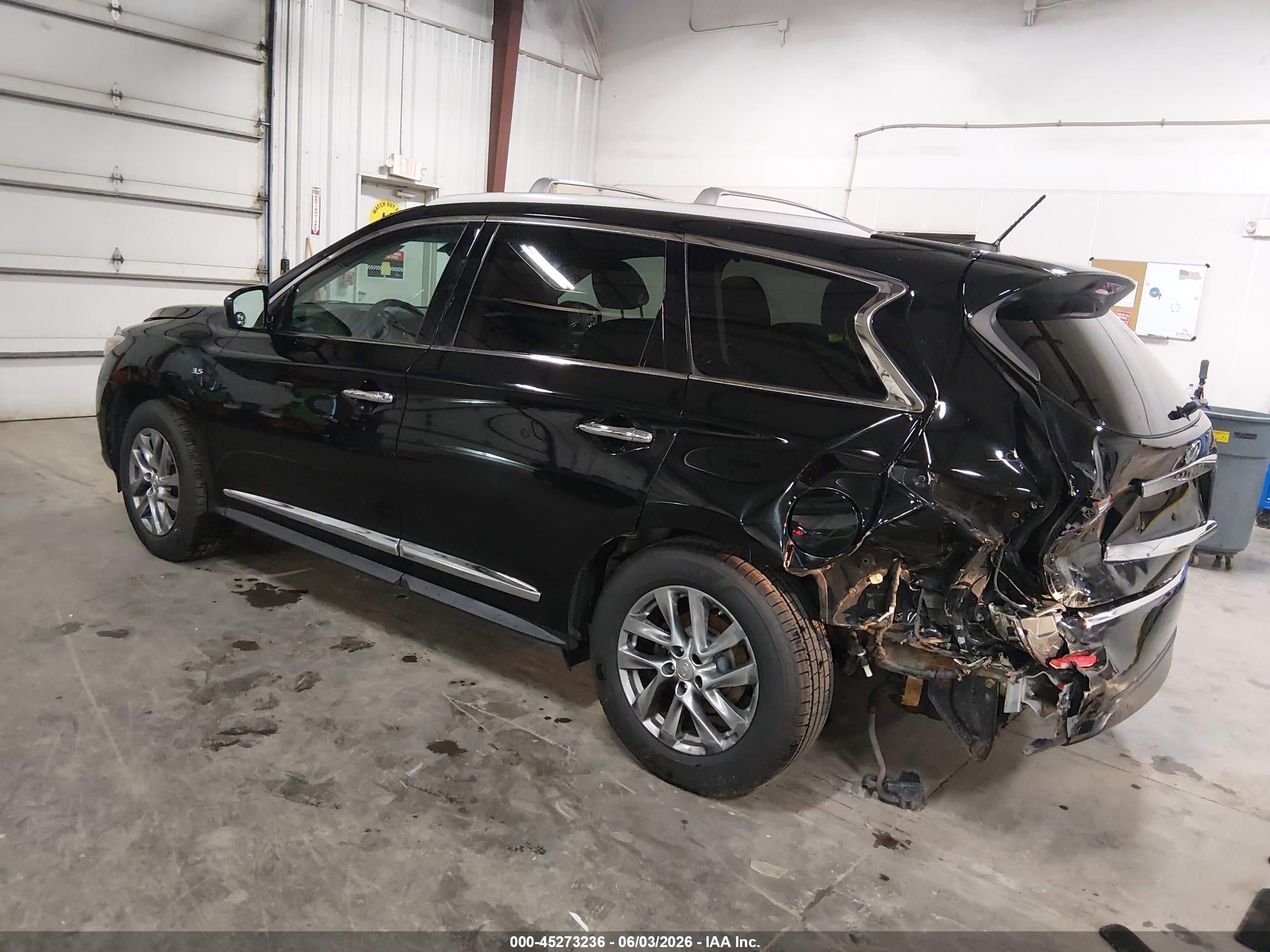 2015 Infiniti Qx60   Black vin: 5N1AL0MM9FC549191
