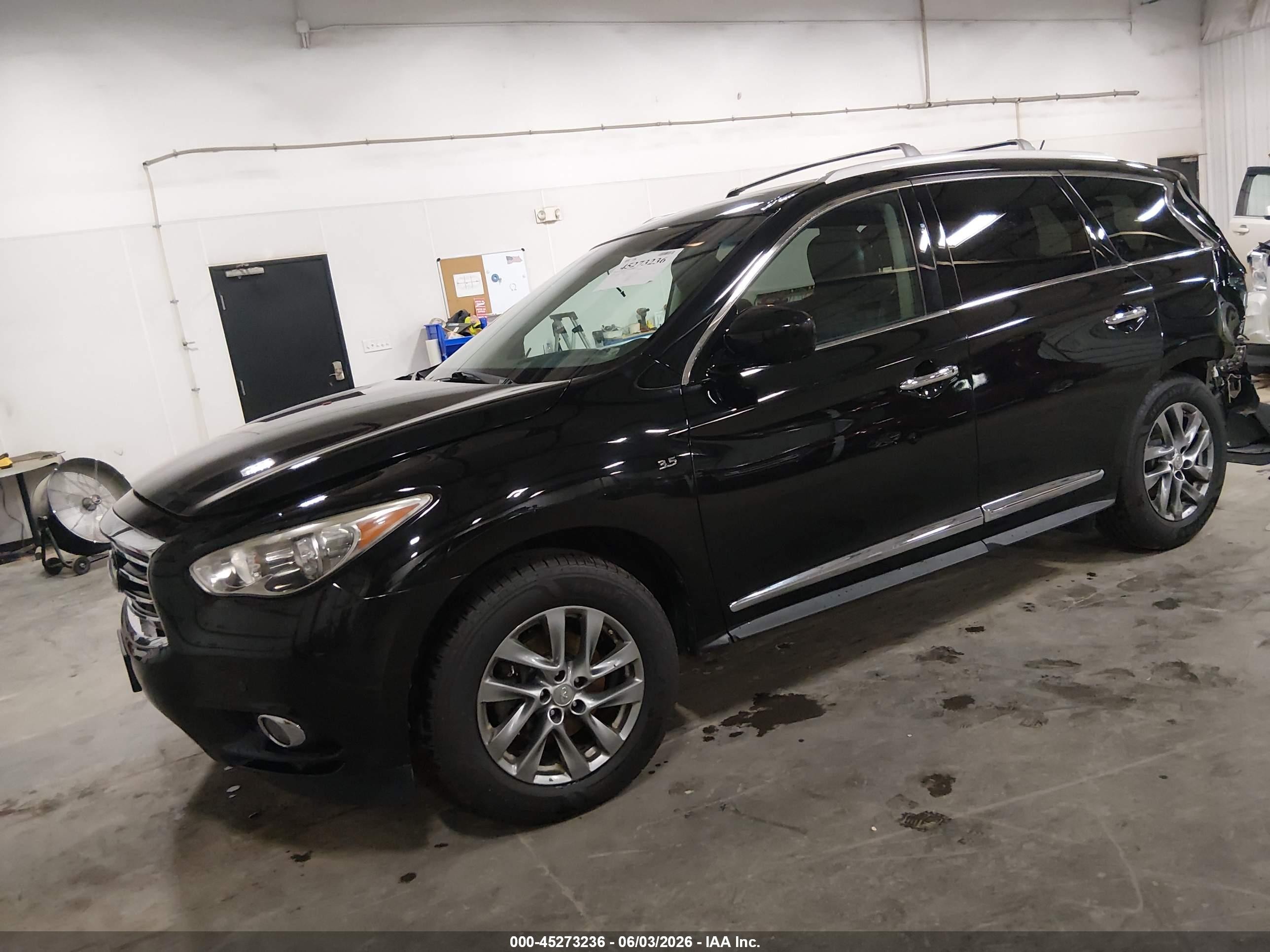 2015 Infiniti Qx60   Black vin: 5N1AL0MM9FC549191