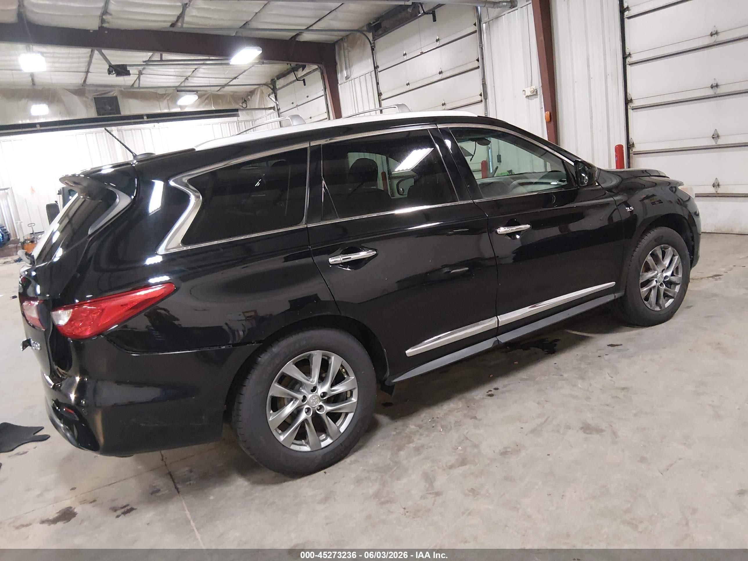 2015 Infiniti Qx60   Black vin: 5N1AL0MM9FC549191