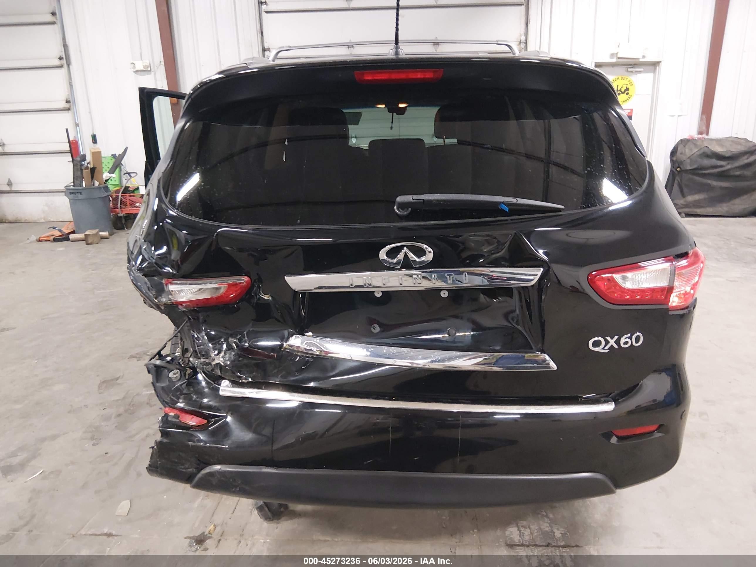2015 Infiniti Qx60   Black vin: 5N1AL0MM9FC549191