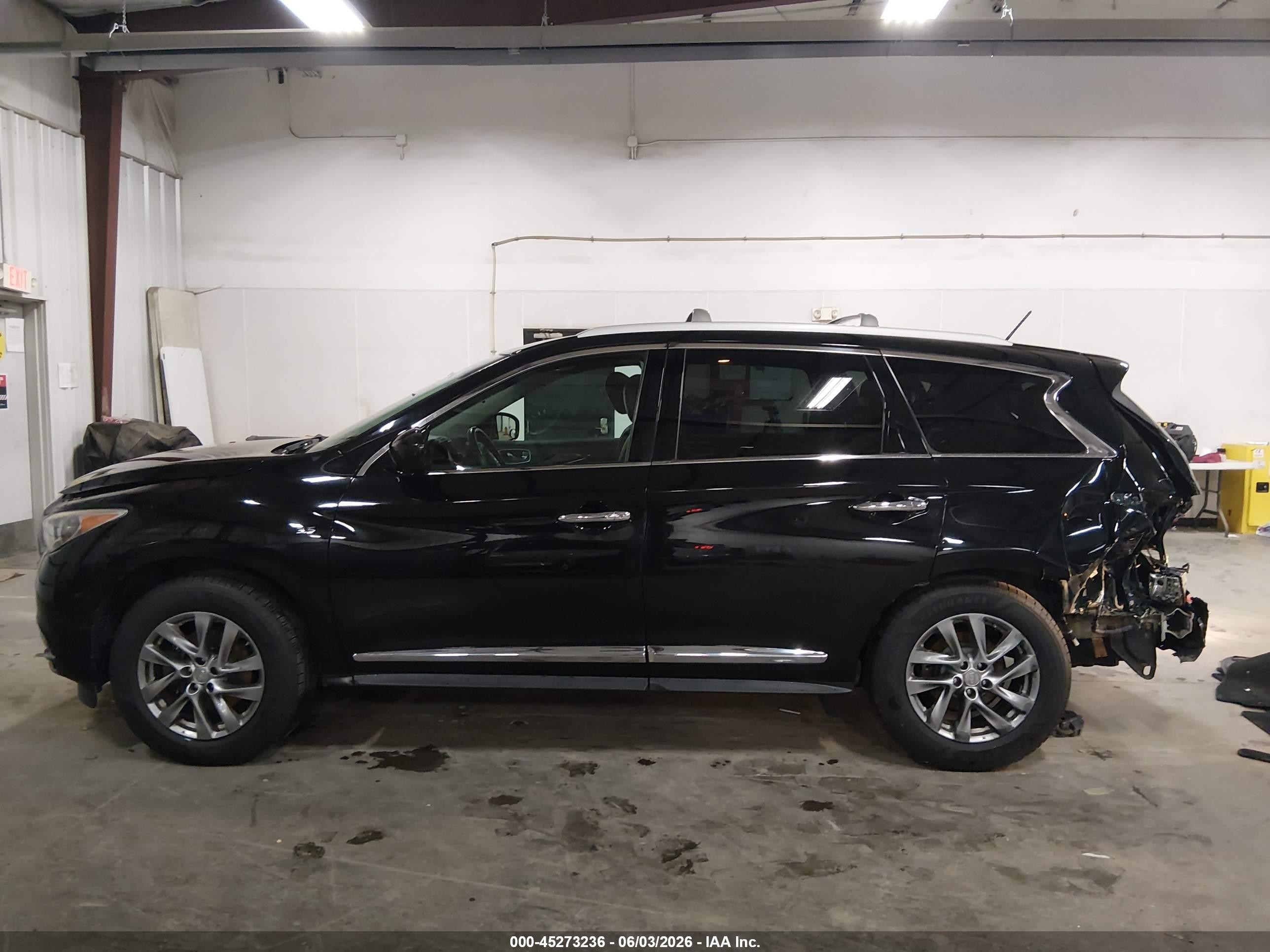 2015 Infiniti Qx60   Black vin: 5N1AL0MM9FC549191