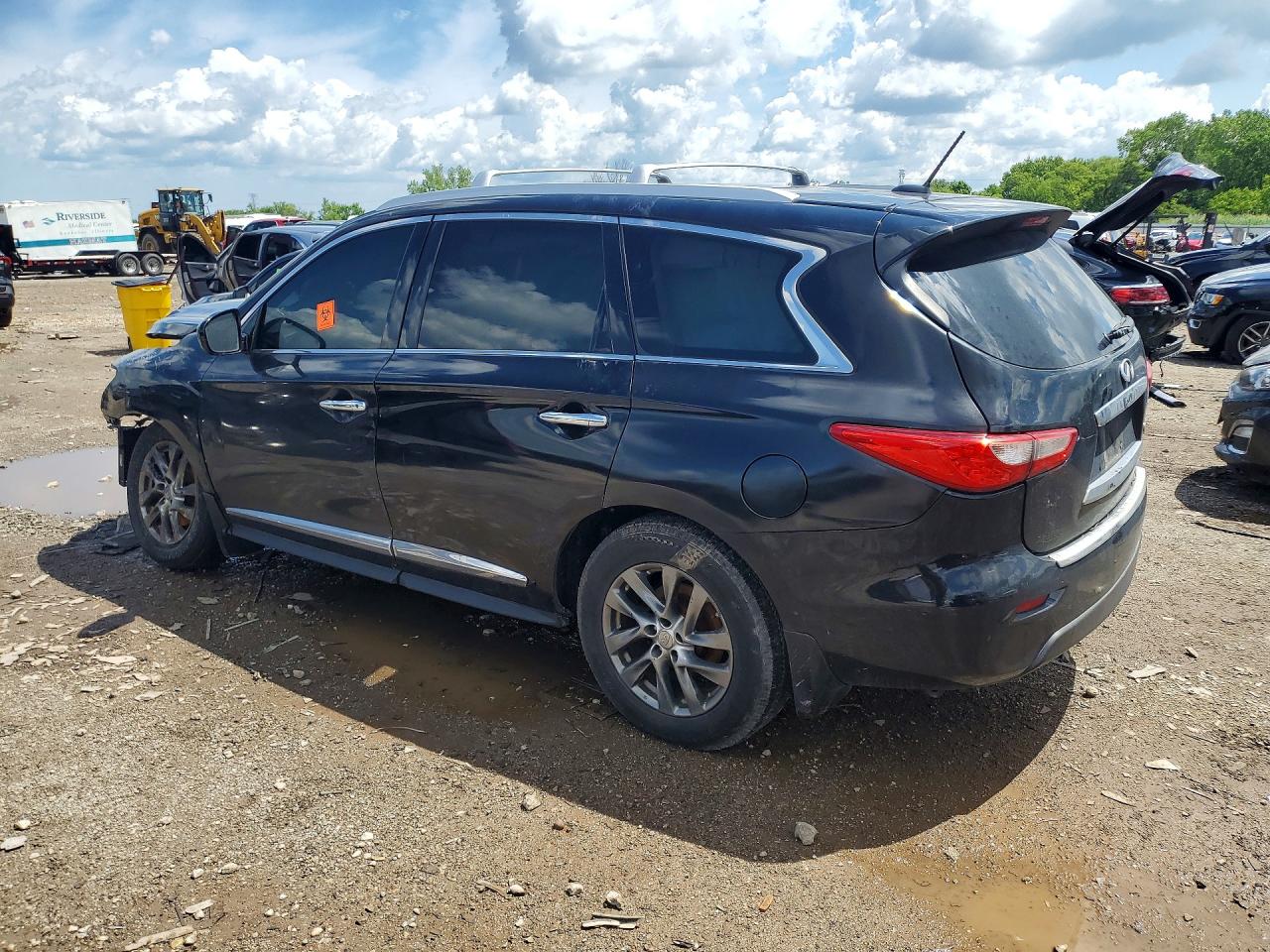 2015 Infiniti Qx60 Base Black vin: 5N1AL0MM9FC555671