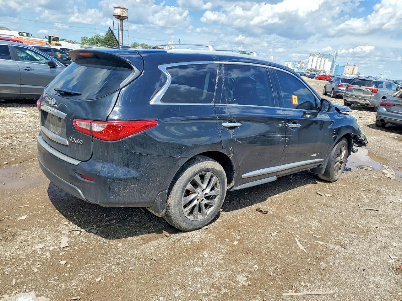 2015 Infiniti Qx60 Base Black vin: 5N1AL0MM9FC555671