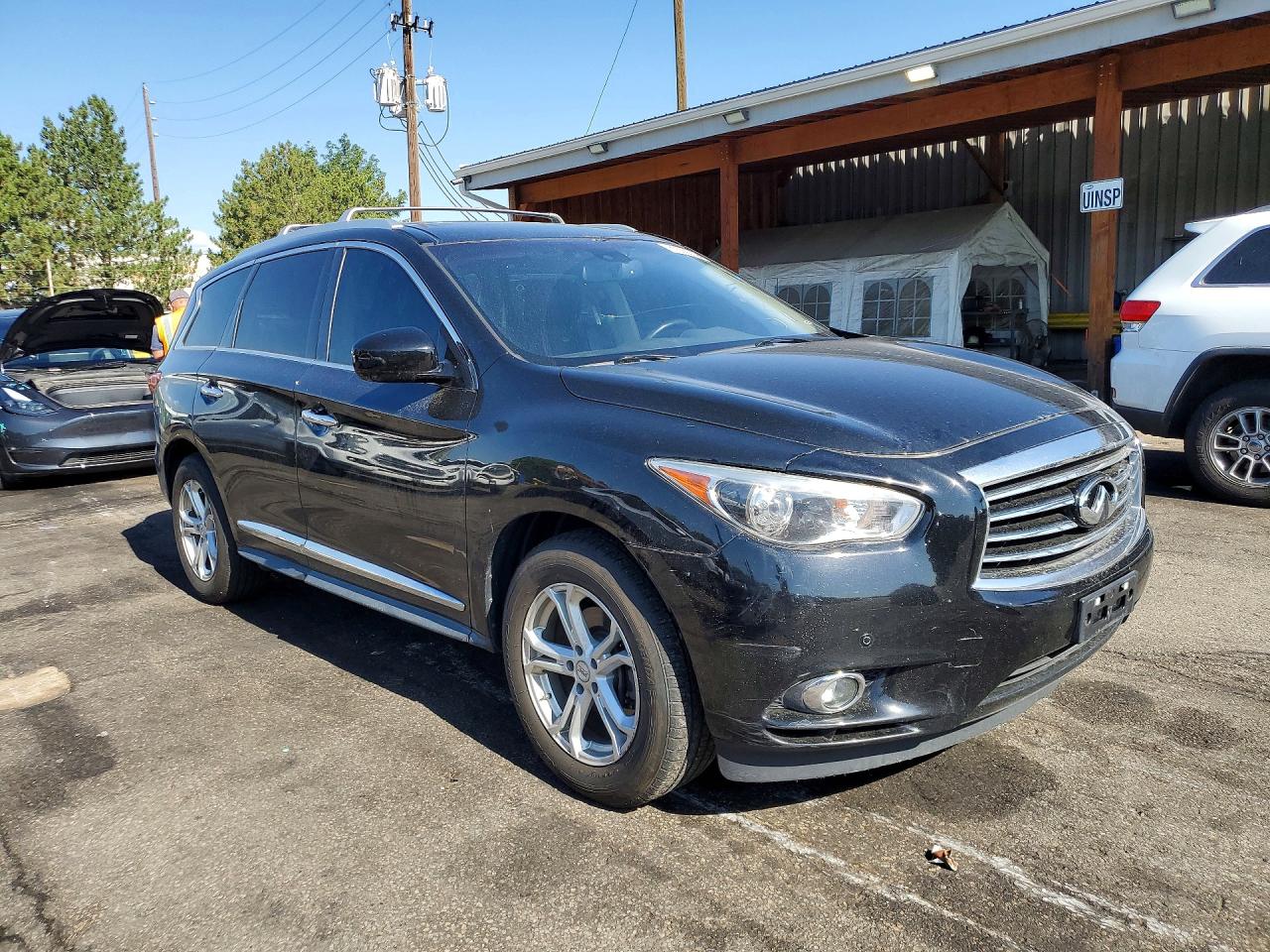 2013 Infiniti Jx35 Base Black vin: 5N1AL0MMXDC303568