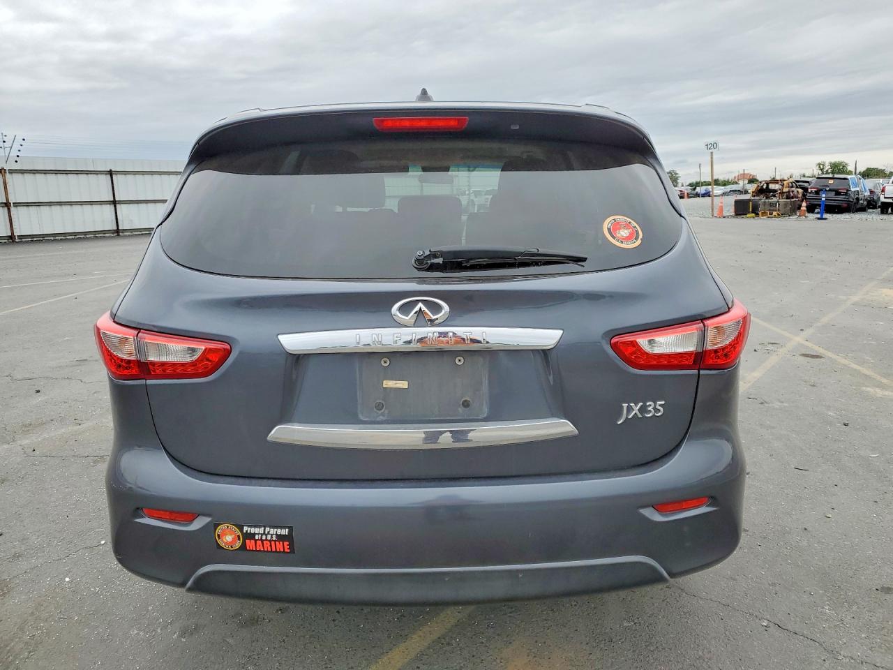 2013 Infiniti Jx35 Base Gray vin: 5N1AL0MMXDC328969