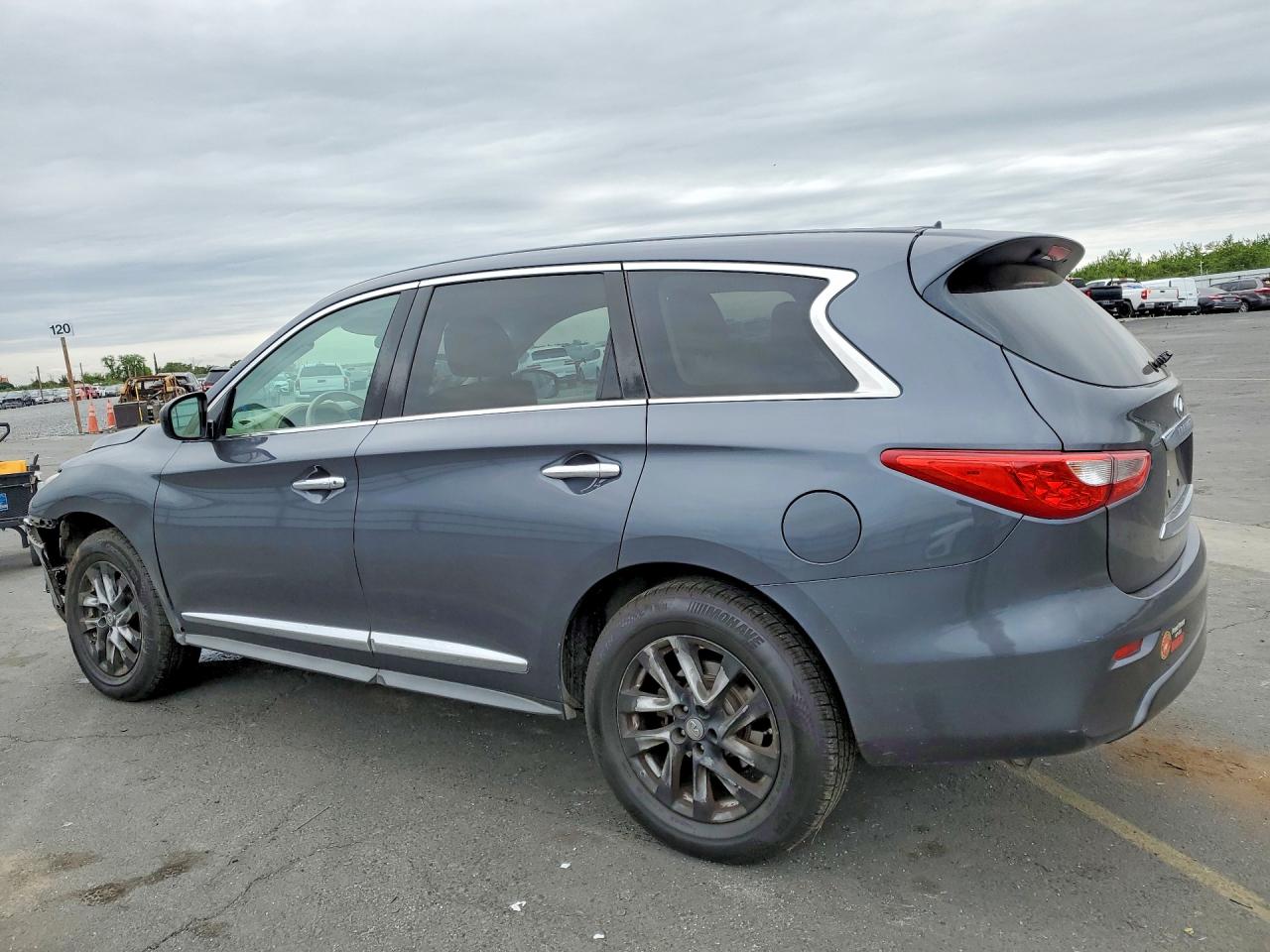 2013 Infiniti Jx35 Base Gray vin: 5N1AL0MMXDC328969