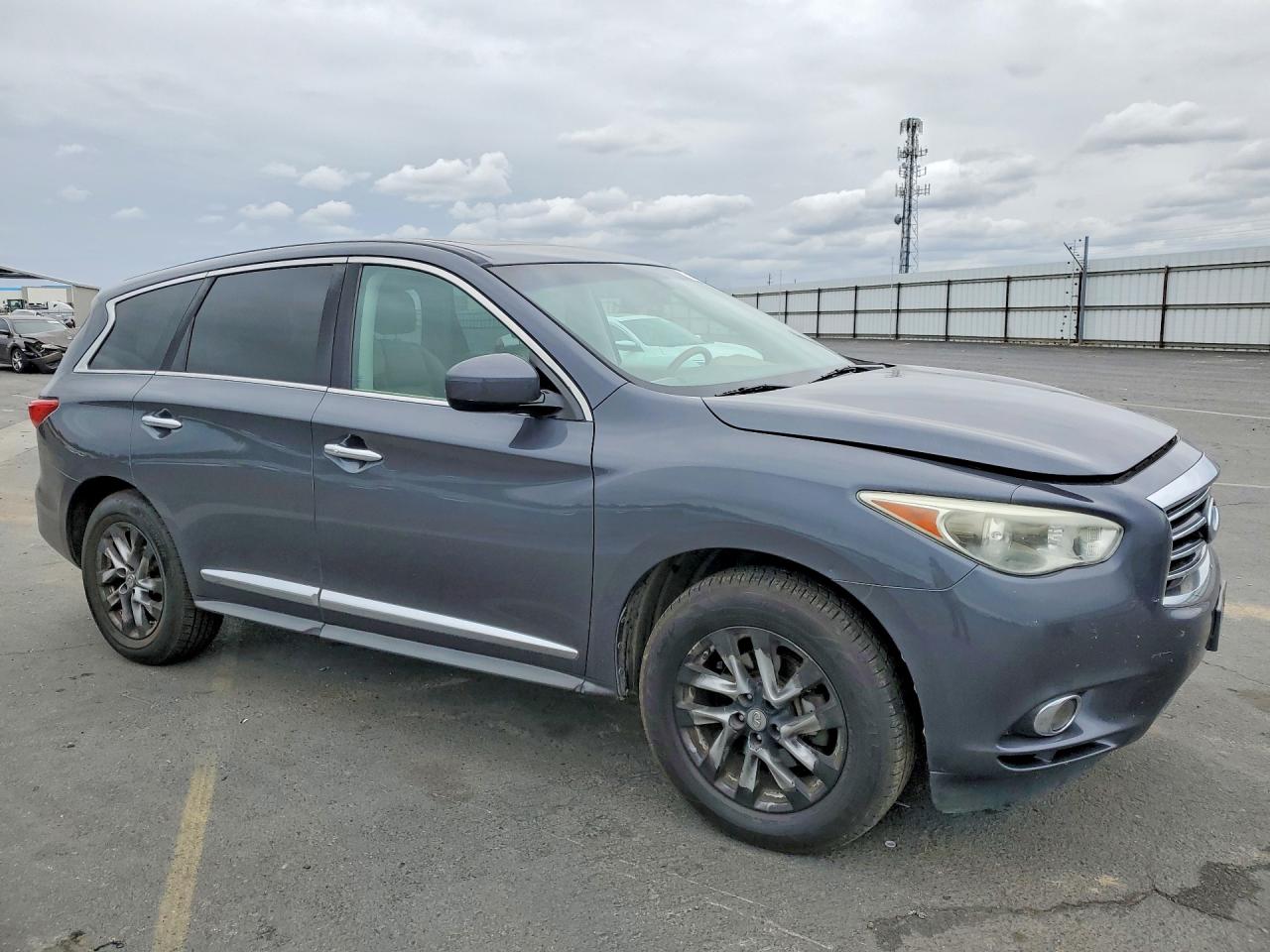 2013 Infiniti Jx35 Base Gray vin: 5N1AL0MMXDC328969