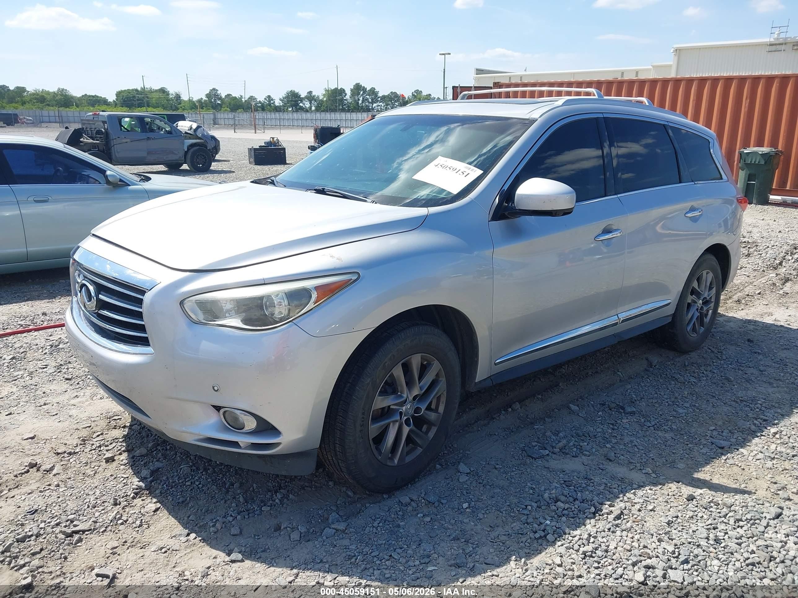 2013 Infiniti Jx35   Серебряный vin: 5N1AL0MMXDC333749