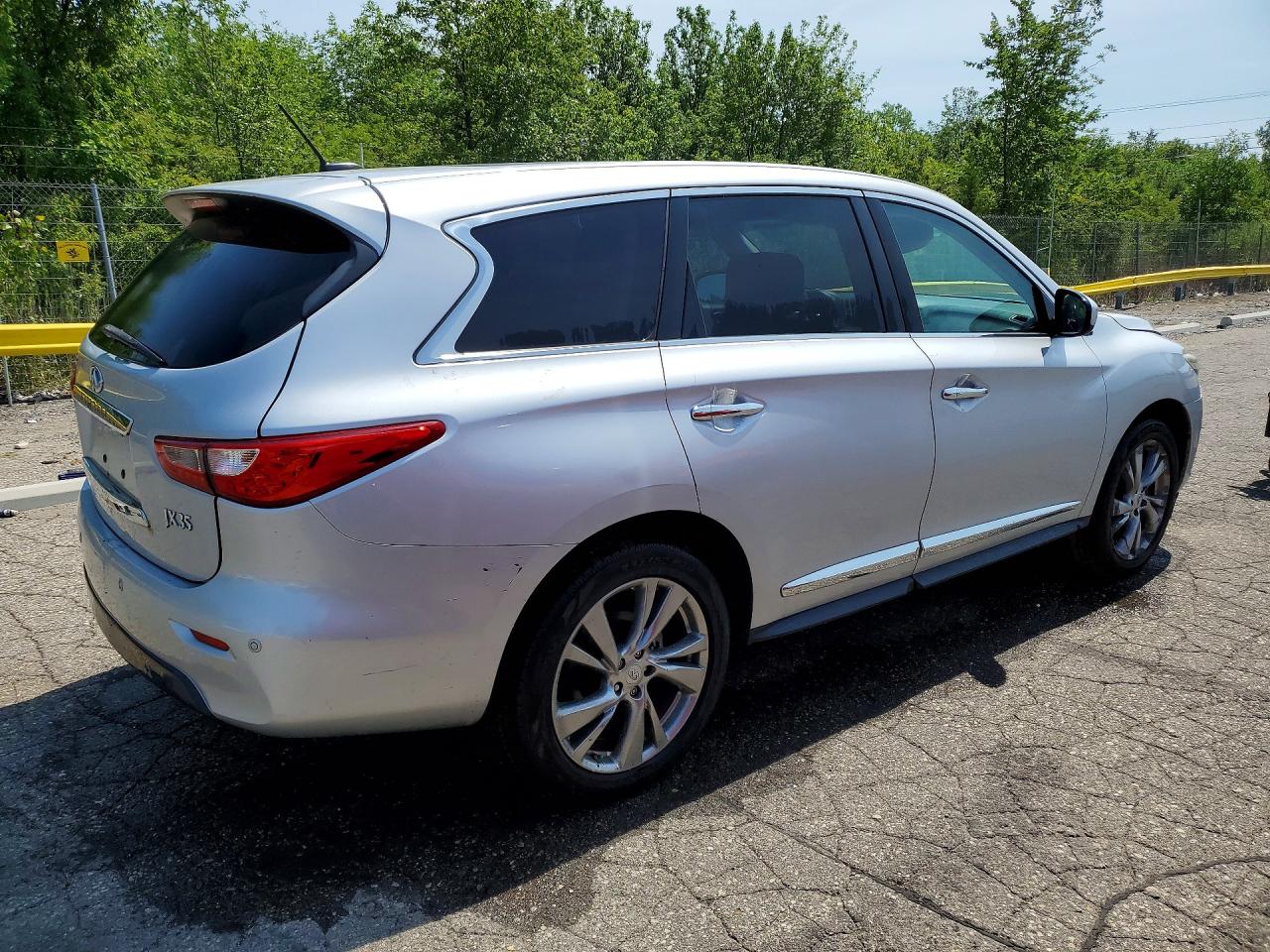 2013 Infiniti Jx35 Base Silver vin: 5N1AL0MMXDC334688