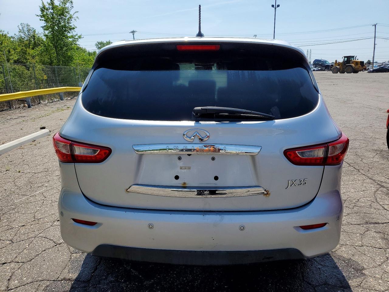 2013 Infiniti Jx35 Base Silver vin: 5N1AL0MMXDC334688