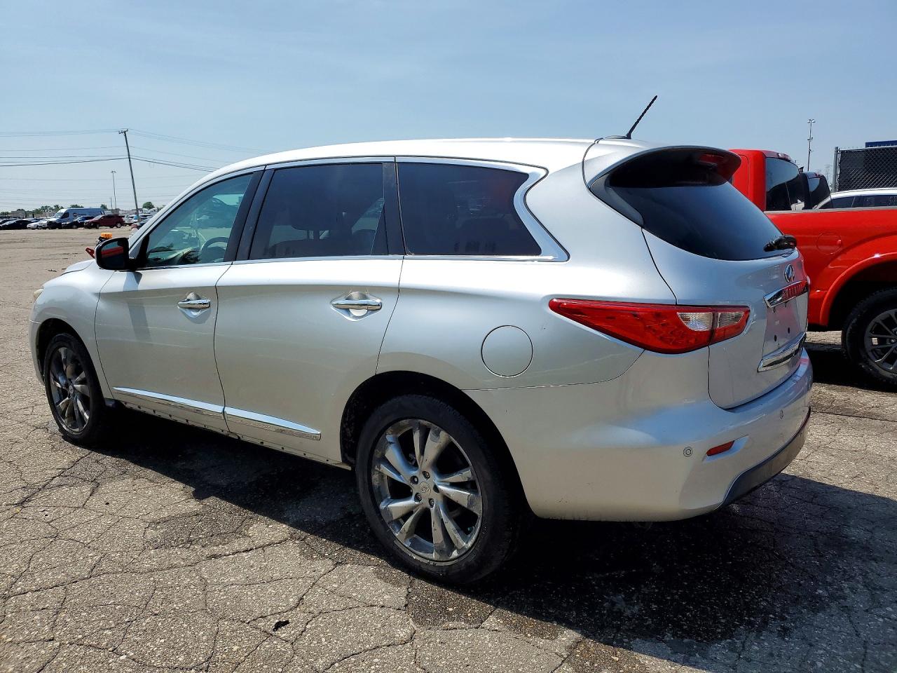 2013 Infiniti Jx35 Base Silver vin: 5N1AL0MMXDC334688