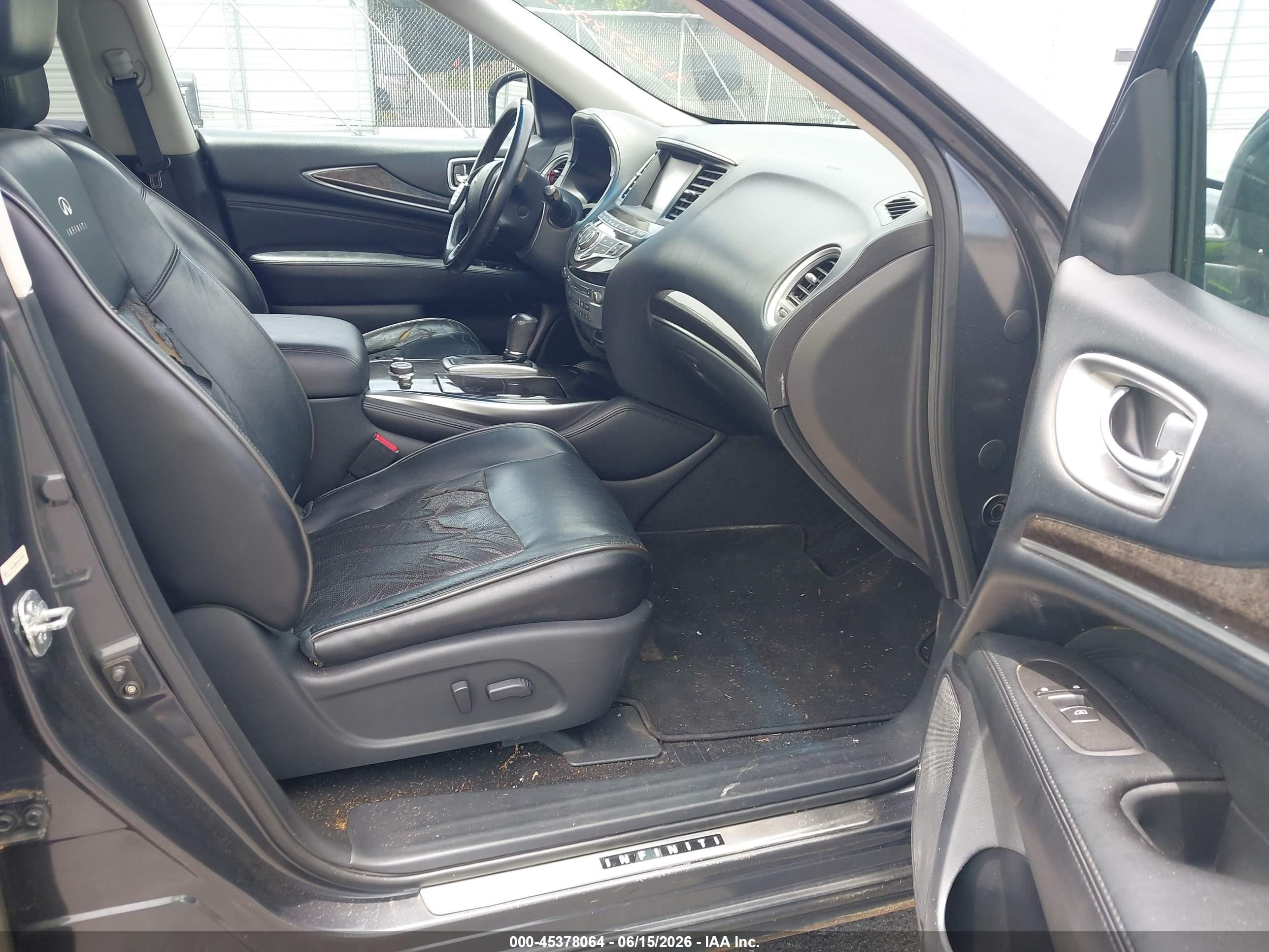 2013 Infiniti Jx35   Gray vin: 5N1AL0MMXDC338532