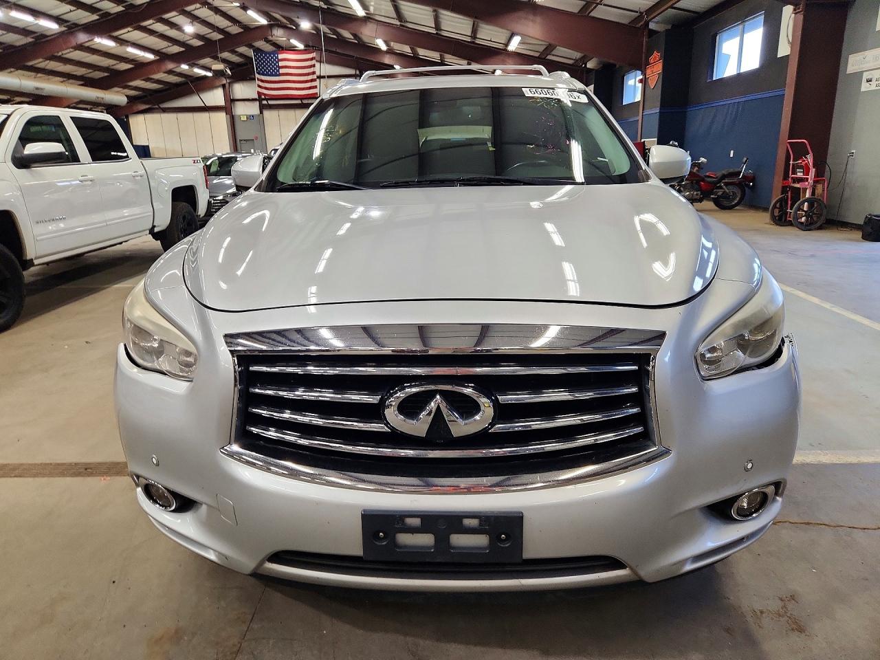 2013 Infiniti Jx35 Base Silver vin: 5N1AL0MMXDC343259