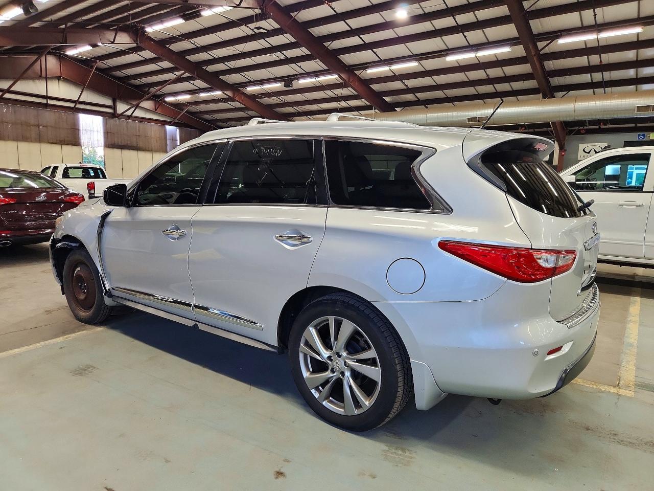 2013 Infiniti Jx35 Base Silver vin: 5N1AL0MMXDC343259
