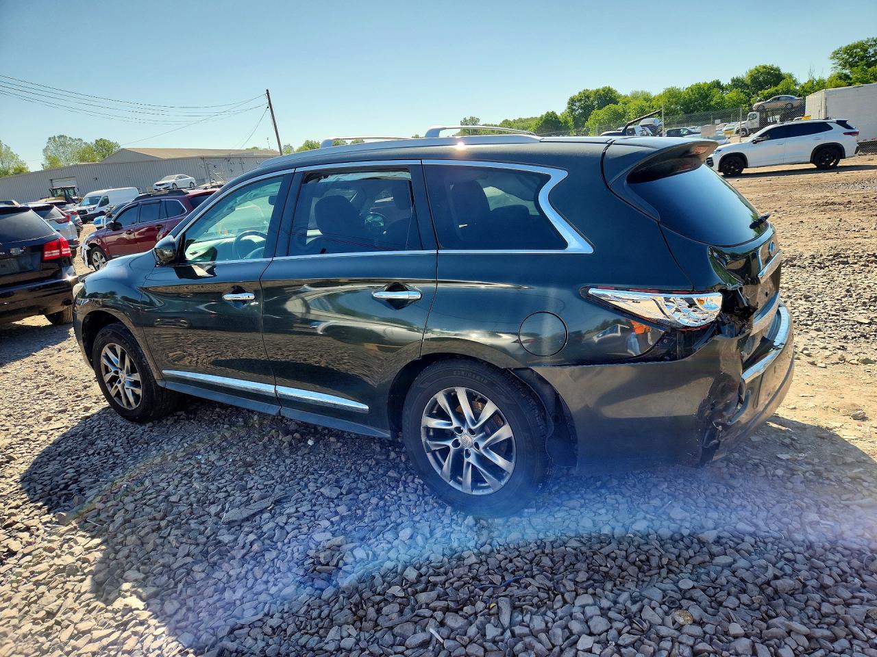 2013 Infiniti Jx35 Base Charcoal vin: 5N1AL0MMXDC345111