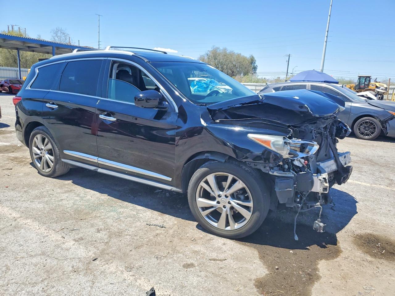 2013 Infiniti Jx35 Base Black vin: 5N1AL0MMXDC349885
