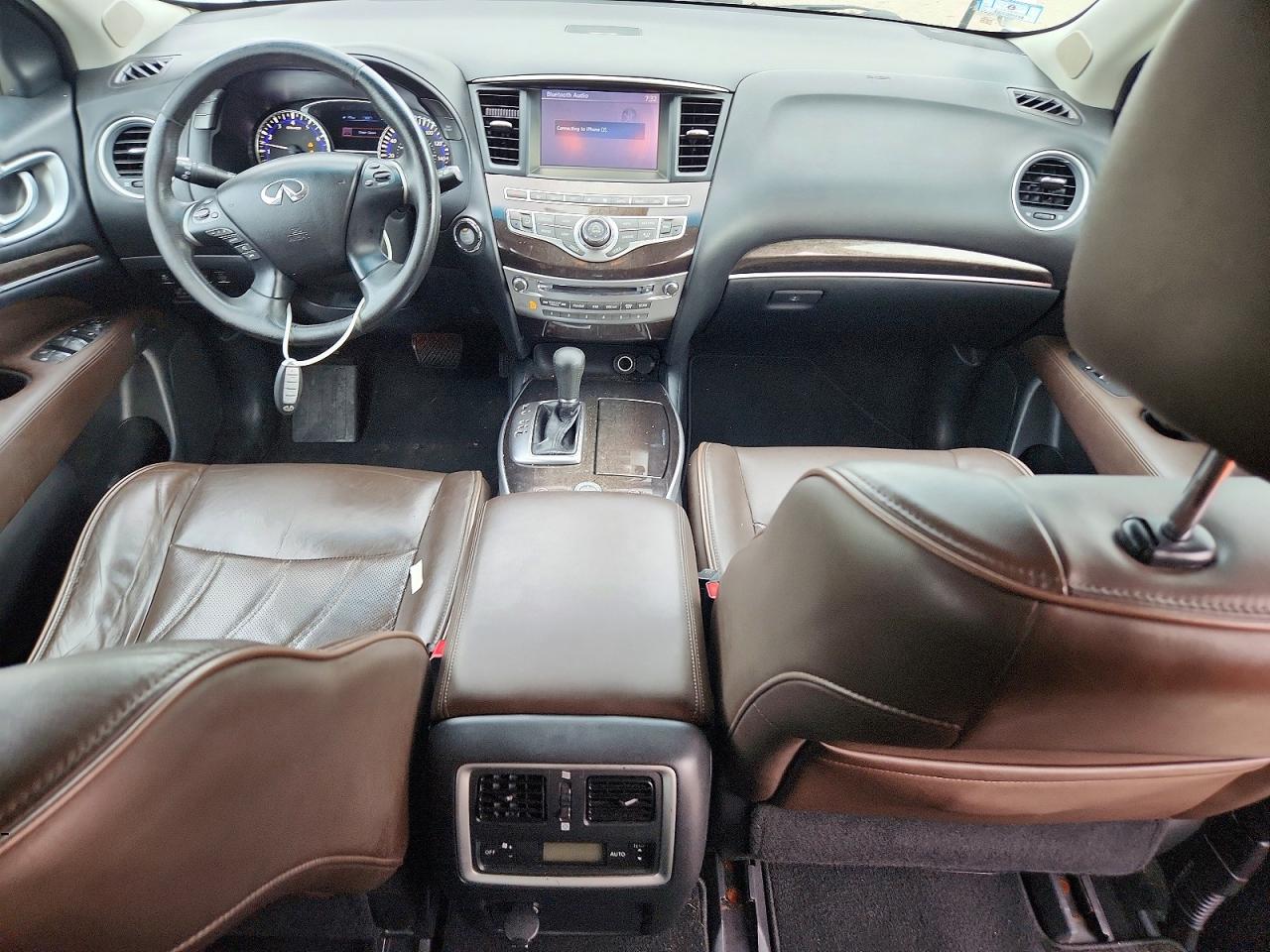 2014 Infiniti Qx60 Base White vin: 5N1AL0MMXEC502816
