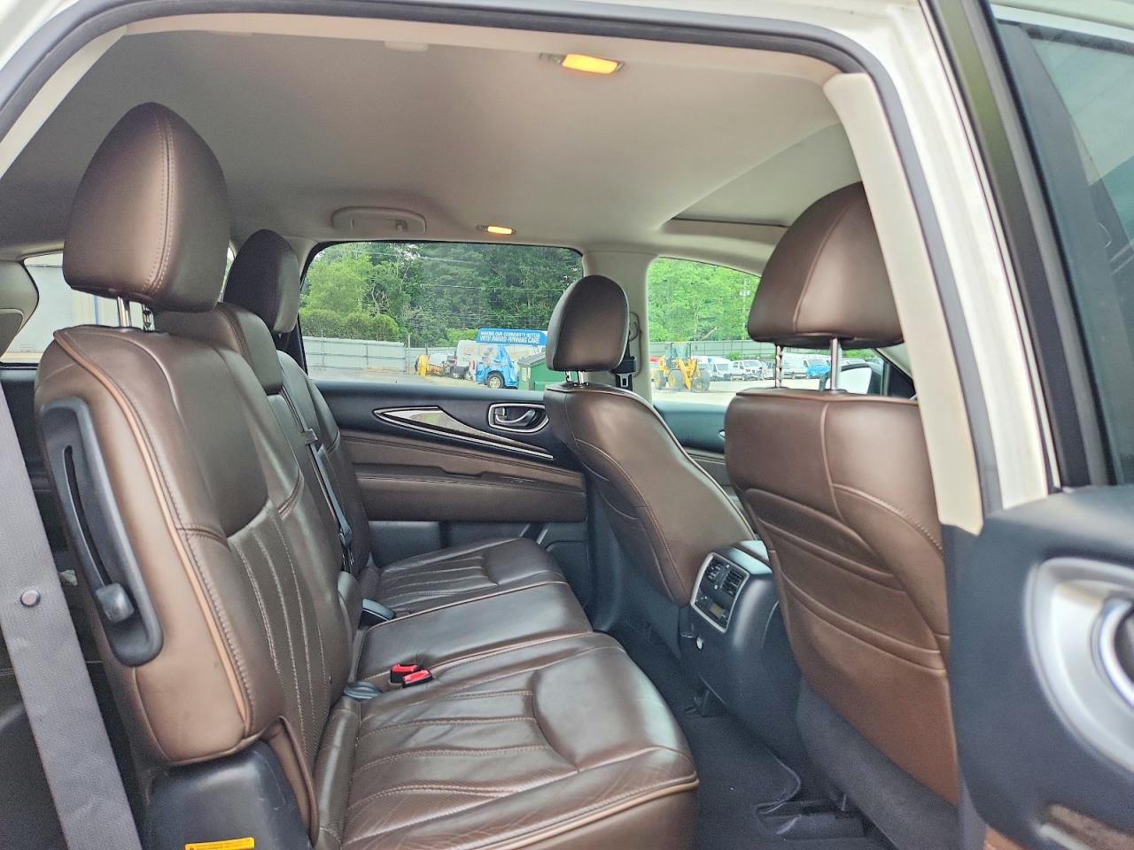 2014 Infiniti Qx60 Base White vin: 5N1AL0MMXEC502816