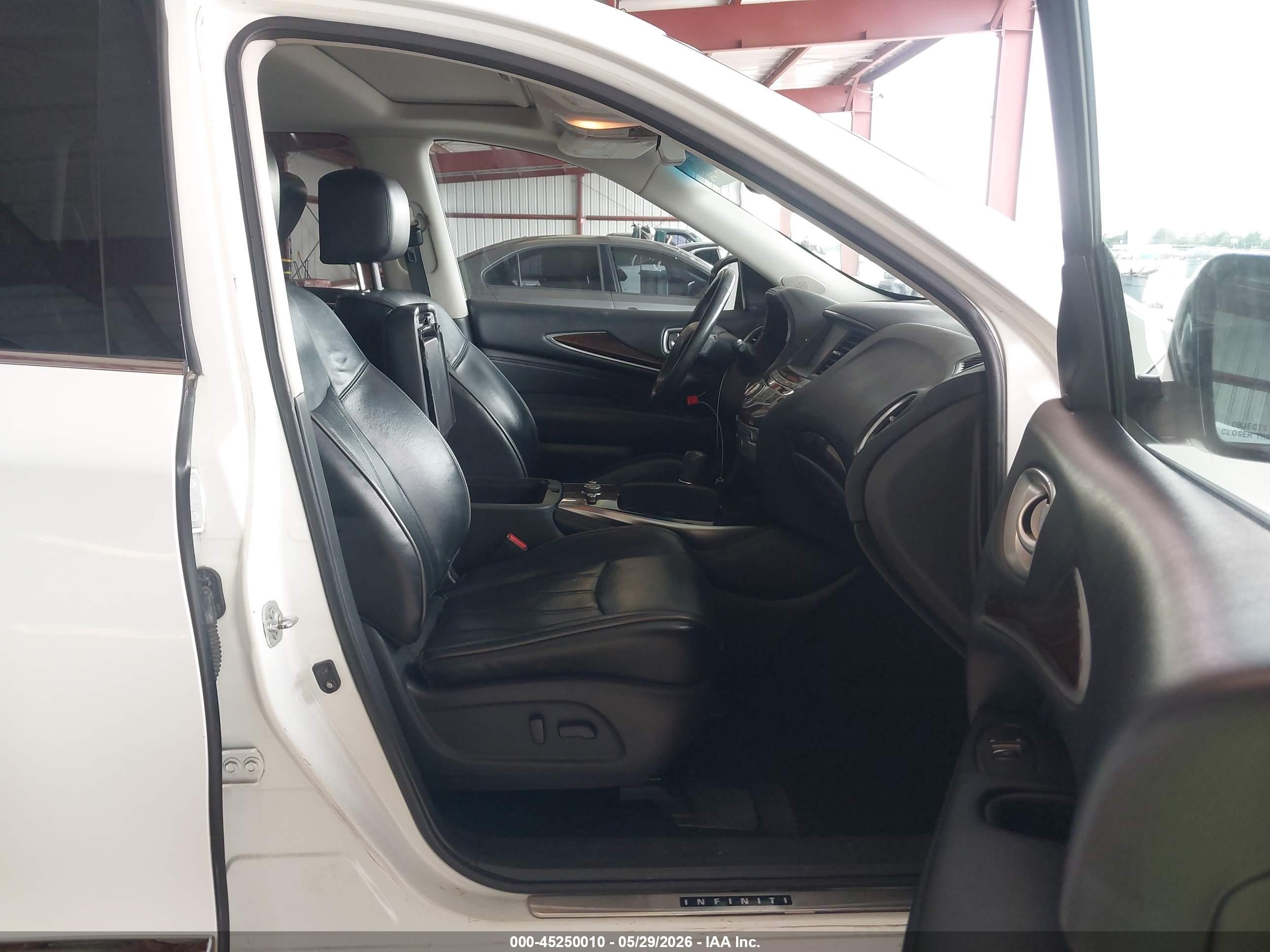 2014 Infiniti Qx60   White vin: 5N1AL0MMXEC503982