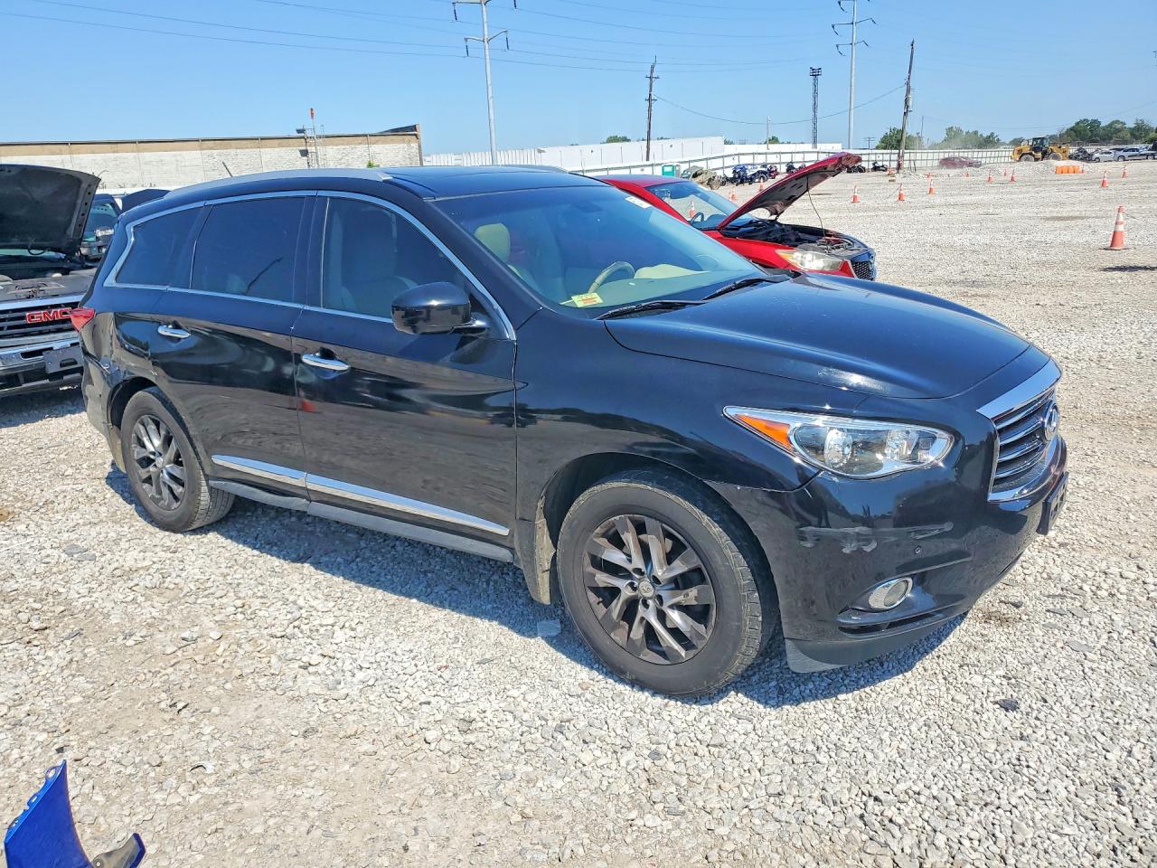2014 Infiniti Qx60 Base Черный vin: 5N1AL0MMXEC505876