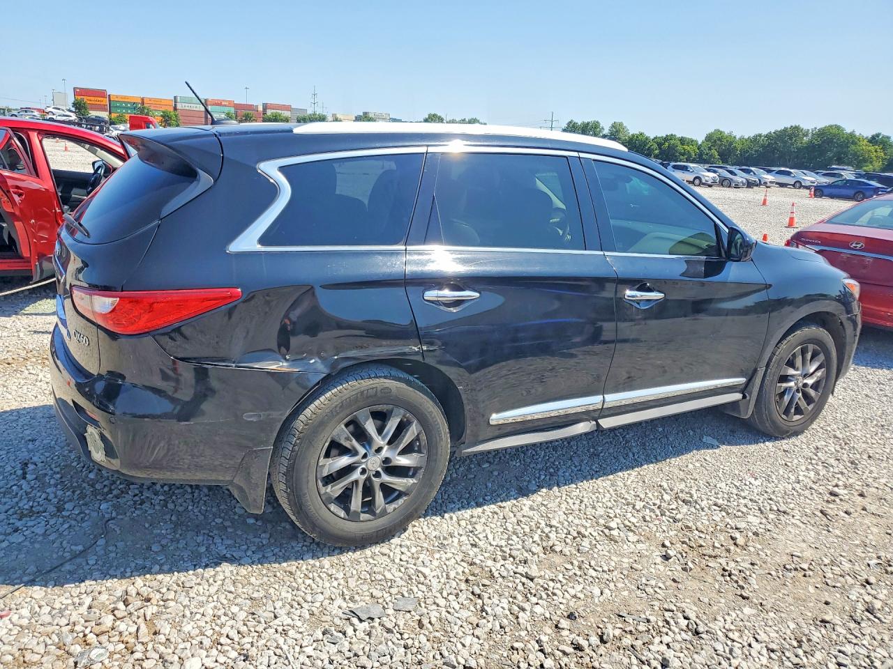 2014 Infiniti Qx60 Base Черный vin: 5N1AL0MMXEC505876