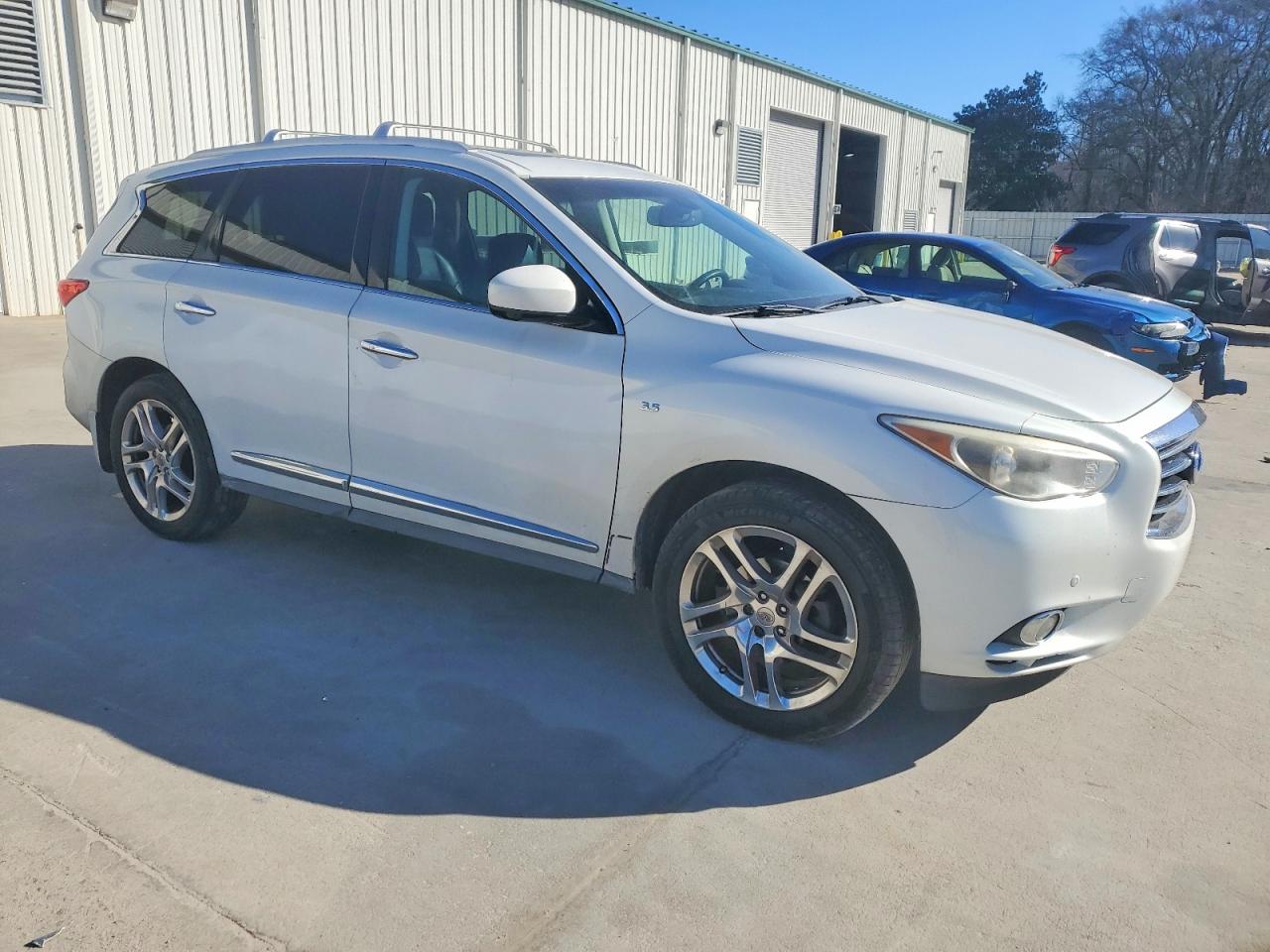 2014 Infiniti Qx60 Белый vin: 5N1AL0MMXEC508325