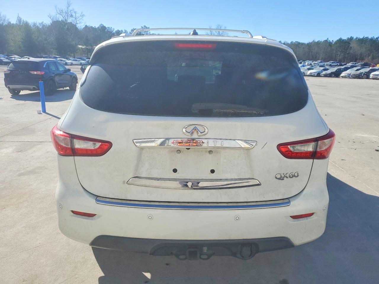 2014 Infiniti Qx60 Белый vin: 5N1AL0MMXEC508325