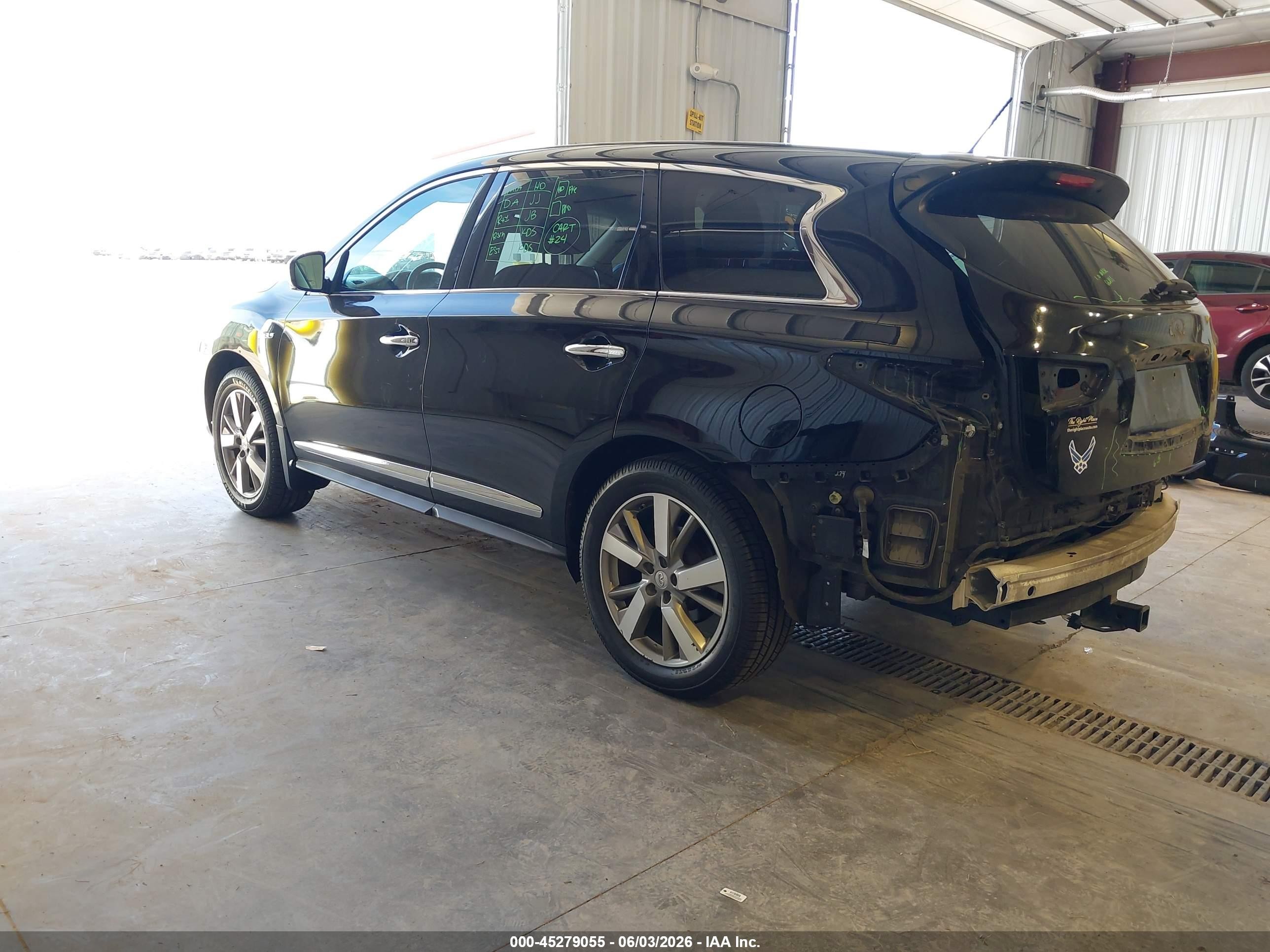 2014 Infiniti Qx60 Black vin: 5N1AL0MMXEC510480