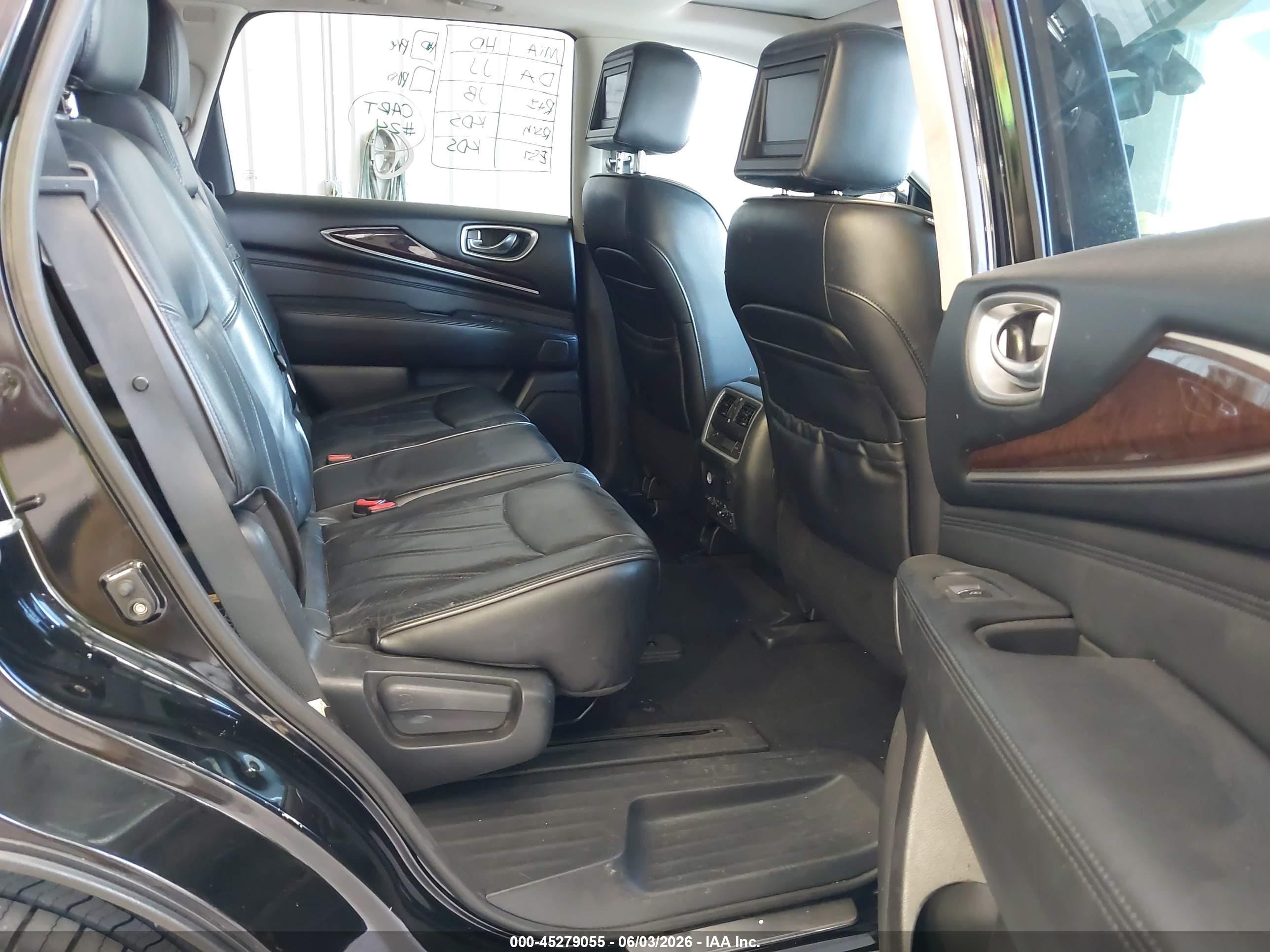 2014 Infiniti Qx60 Black vin: 5N1AL0MMXEC510480