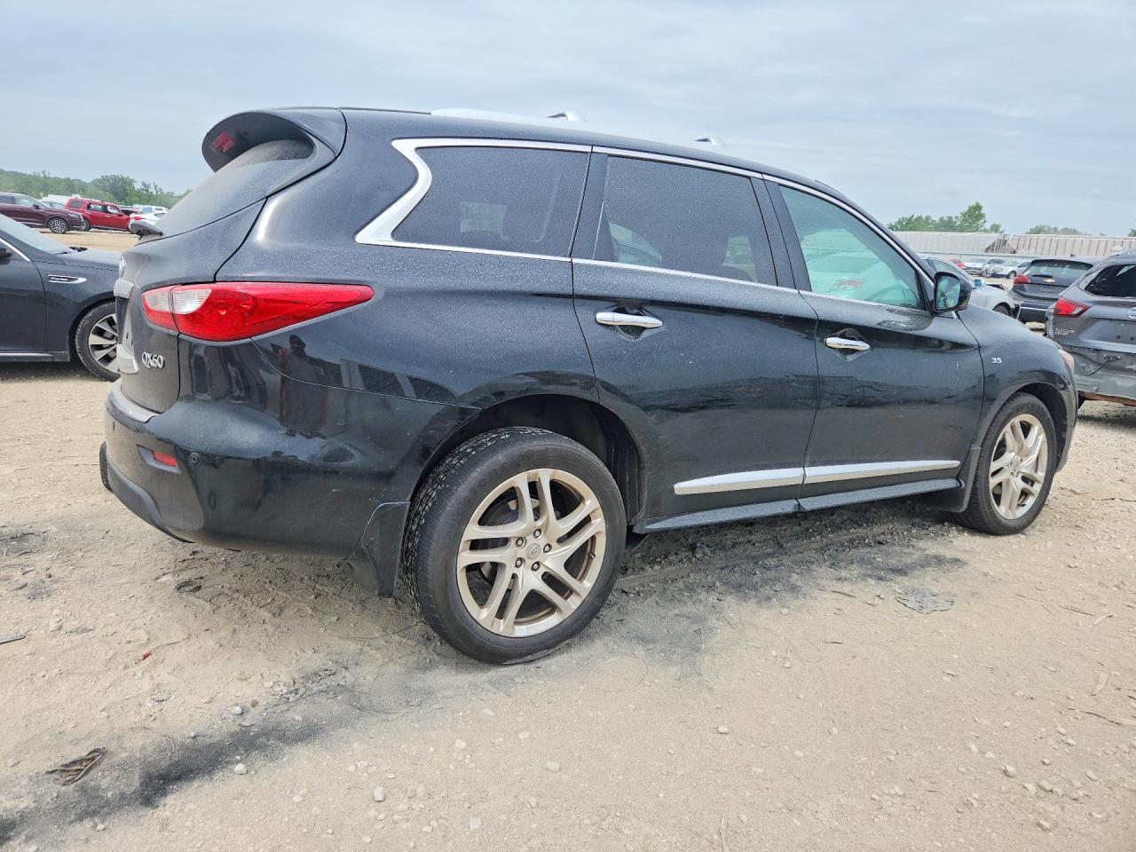 2014 Infiniti Qx60 Base Black vin: 5N1AL0MMXEC511502