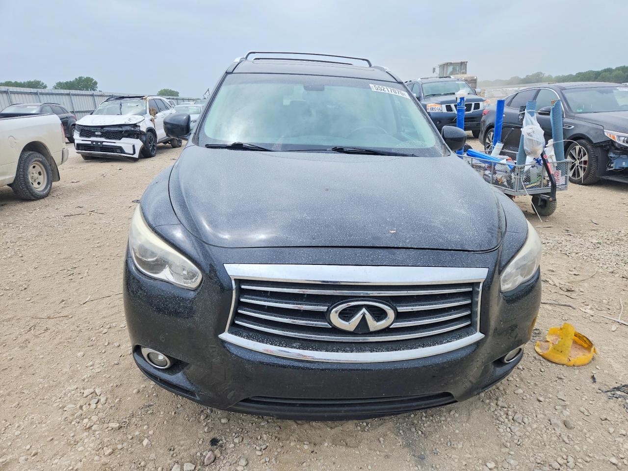 2014 Infiniti Qx60 Base Black vin: 5N1AL0MMXEC511502