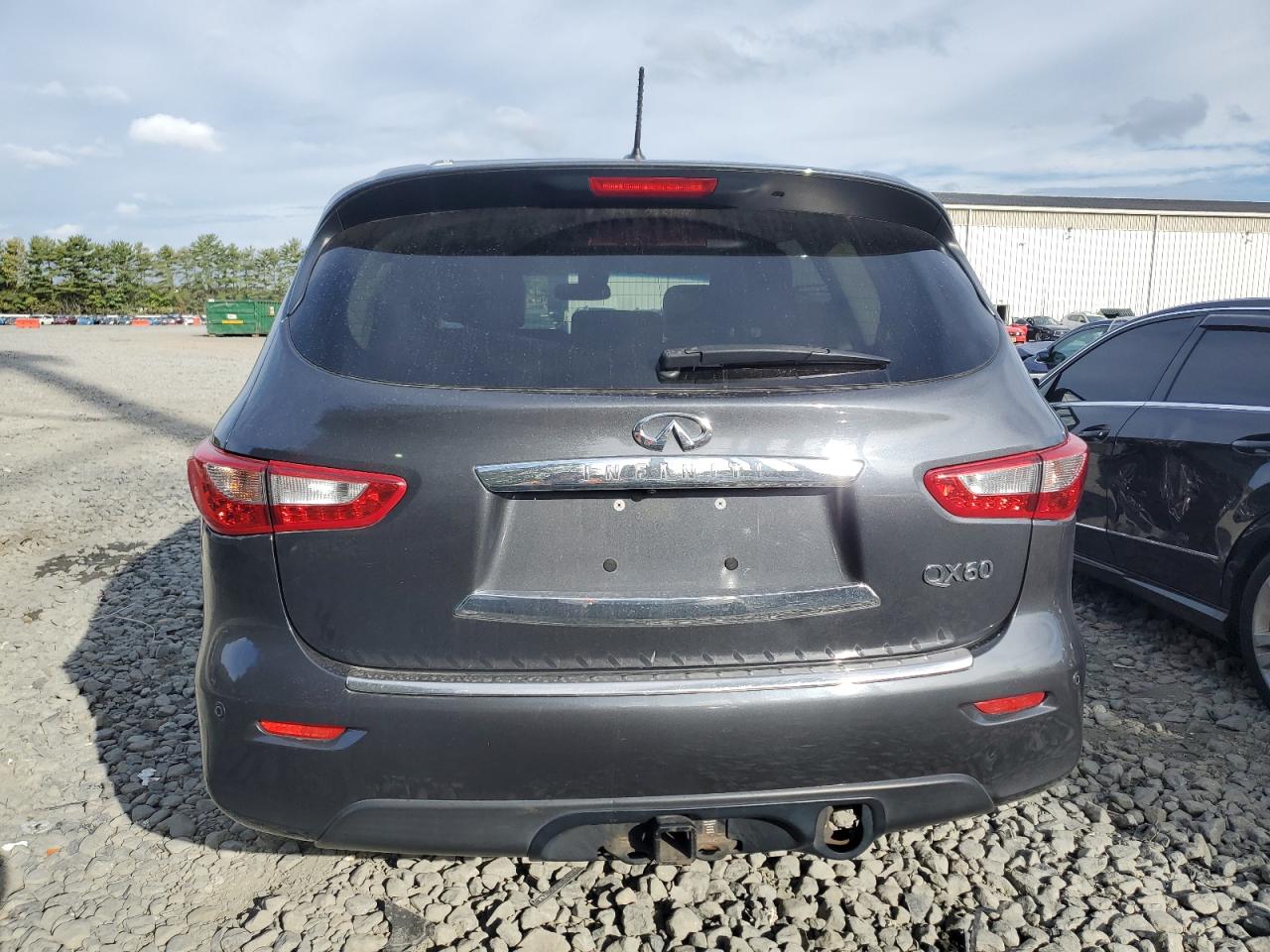 2014 Infiniti Qx60 Gray vin: 5N1AL0MMXEC515470
