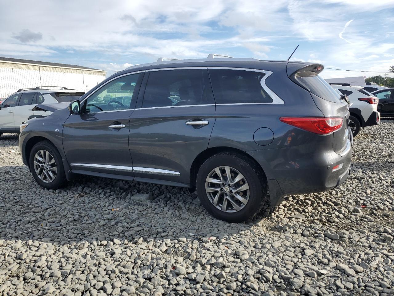 2014 Infiniti Qx60 Gray vin: 5N1AL0MMXEC515470