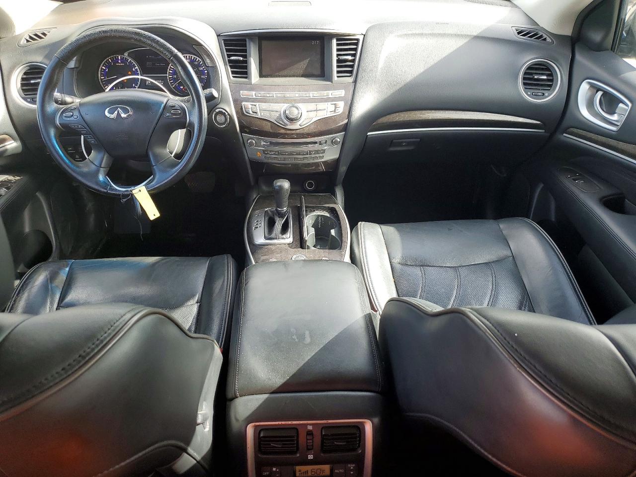 2014 Infiniti Qx60 Base White vin: 5N1AL0MMXEC516229