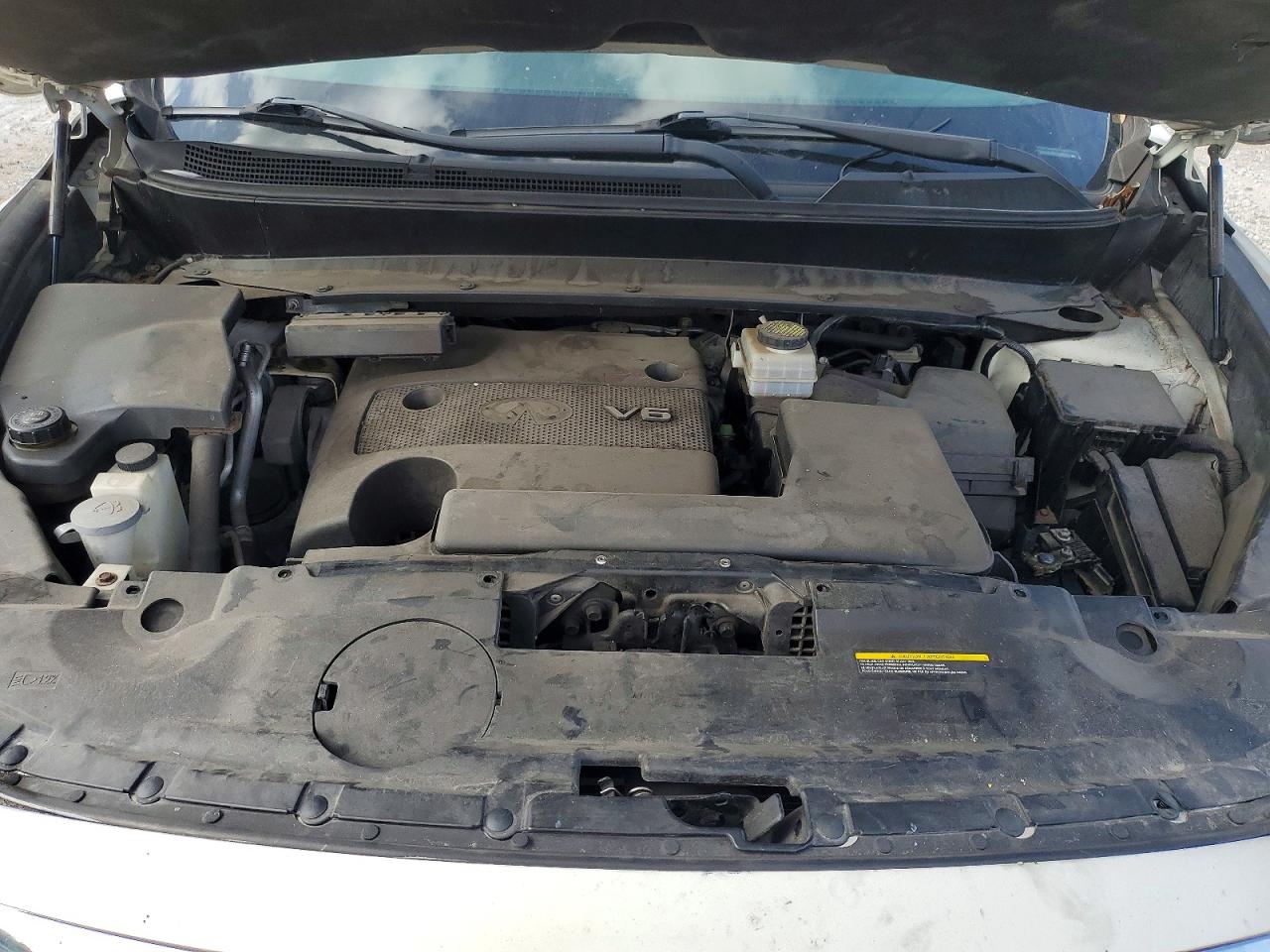 2014 Infiniti Qx60 Base White vin: 5N1AL0MMXEC516229