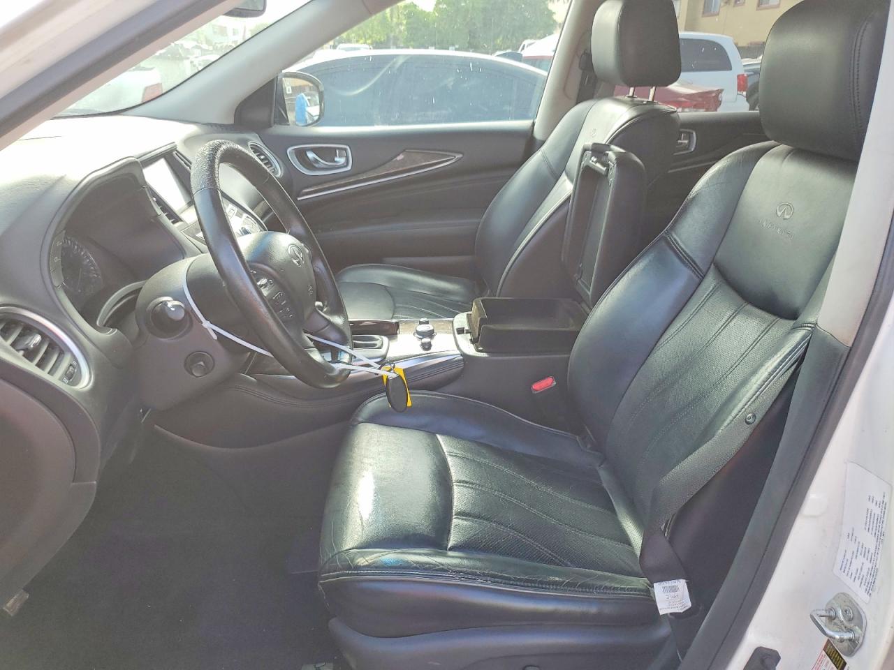 2014 Infiniti Qx60 Base White vin: 5N1AL0MMXEC516229